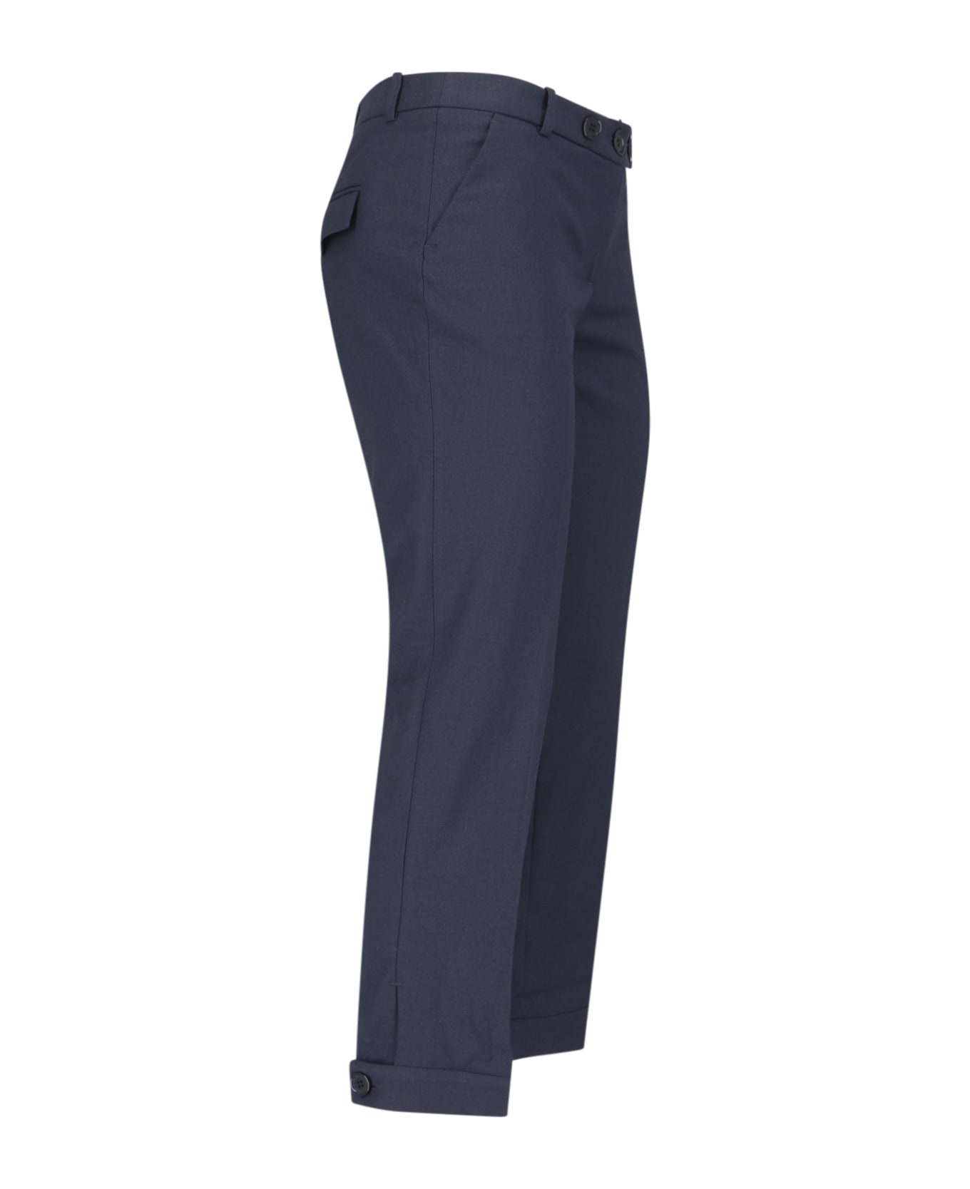 The Garment Crop Pants "pluto" - Blue