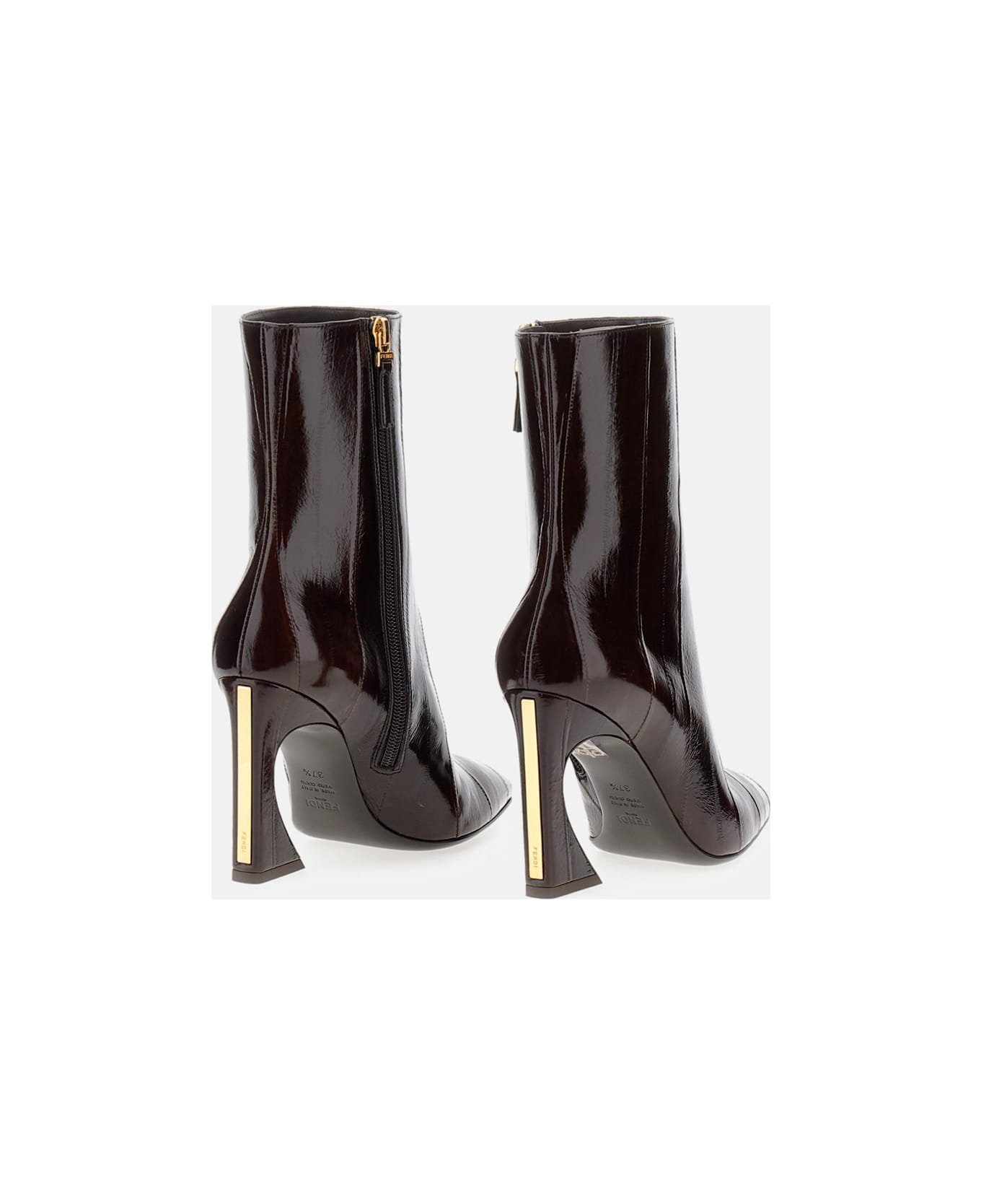 Fendi Bootie Anguilla Lucida - Brown ブーツ