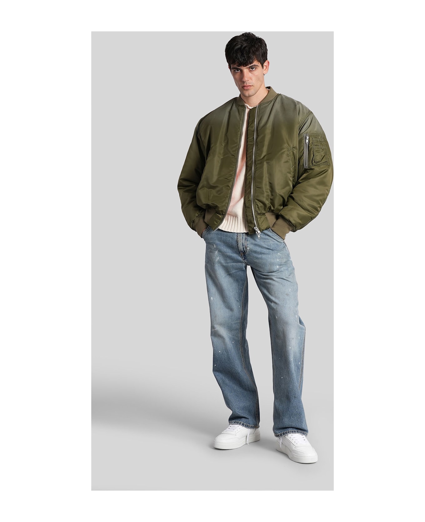 Haikure Artie Dive Jeans In Blue Denim - blue