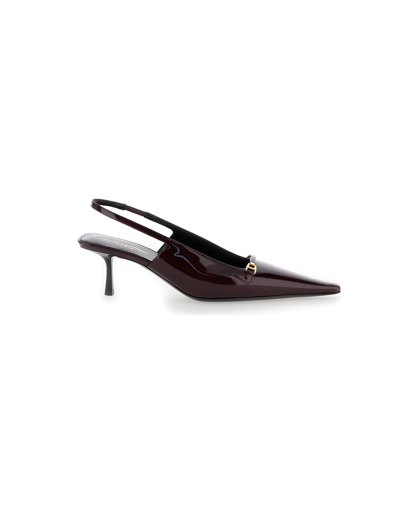 Carine Slinback Pumps In Patent Leather