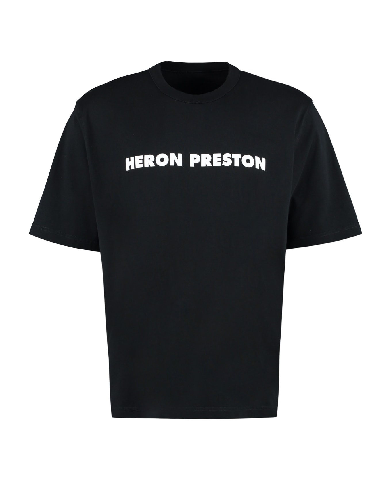 HERON PRESTON Logo Cotton T-shirt