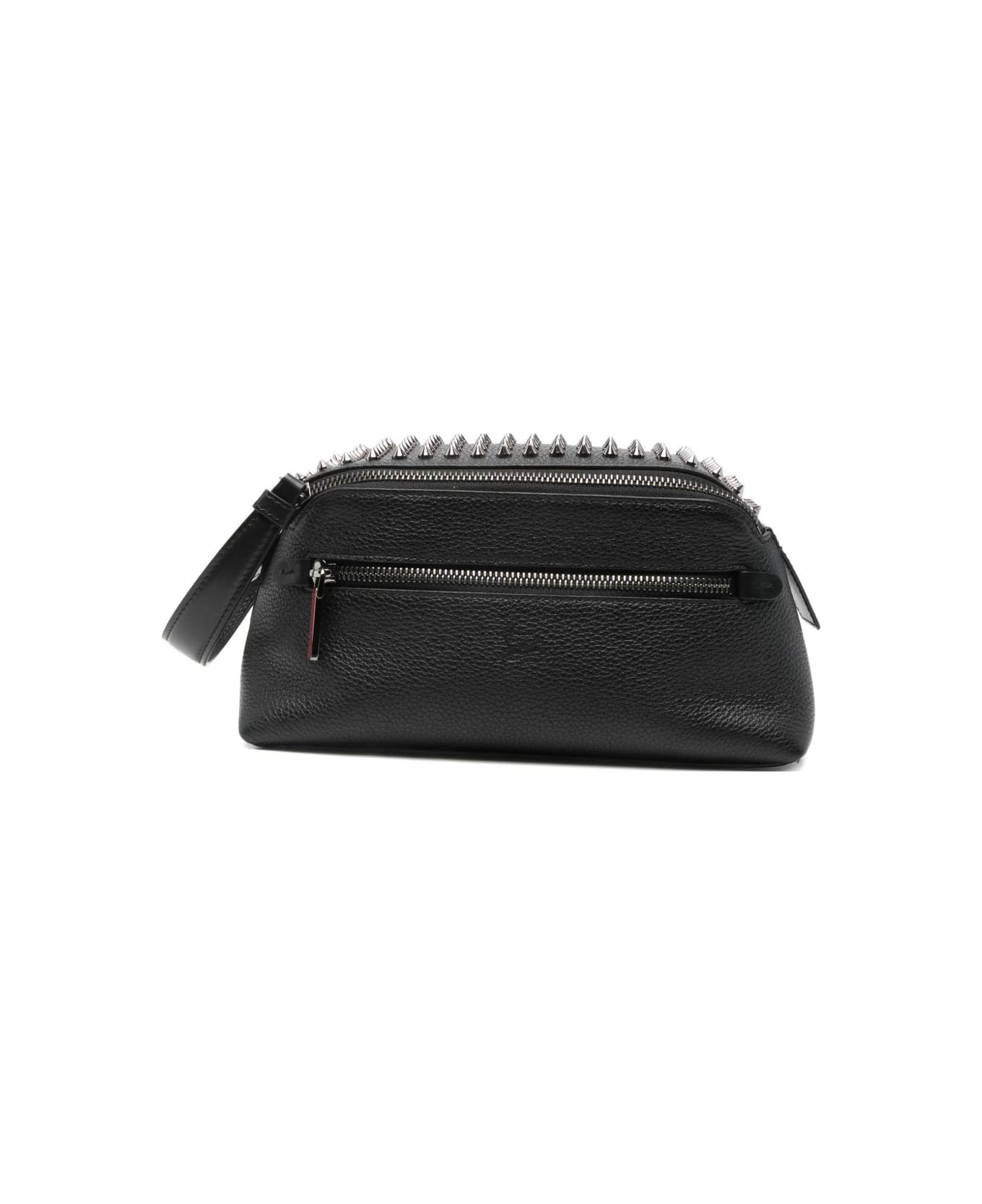 Christian Louboutin Funky Leahter Pouch - Black