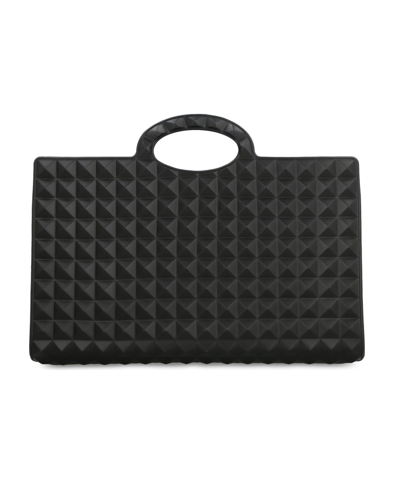 Valentino Garavani - Shopping Bag Le Troisieme Rubber - black