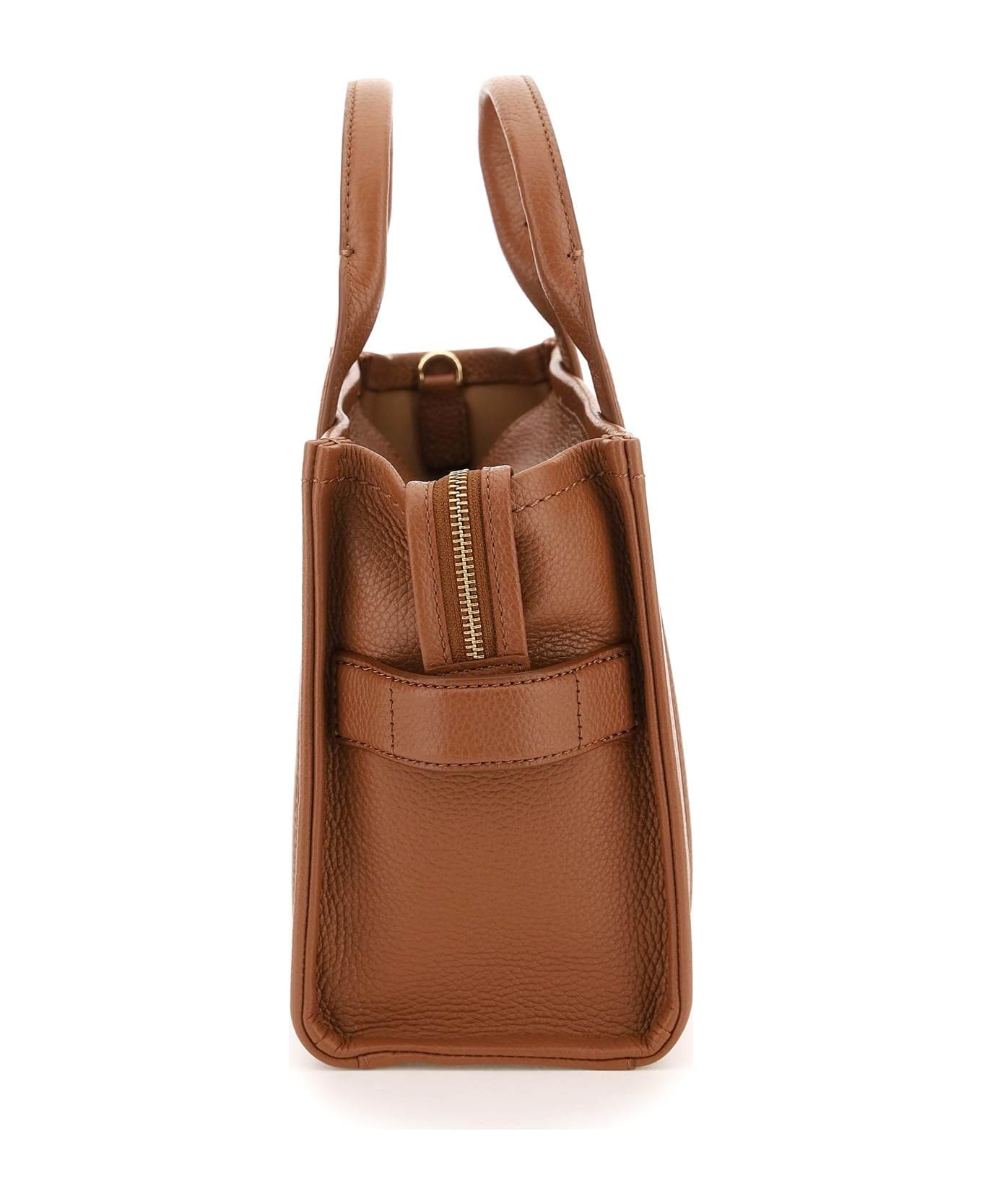 Marc Jacobs The Leather Small Tote Bag - Brown