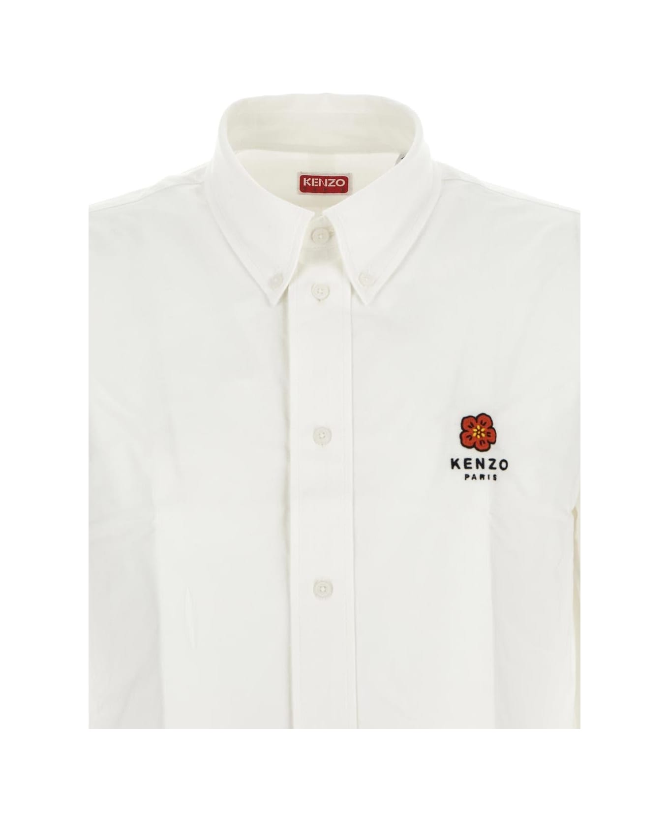 Kenzo Casual Printed Shirt - WHITE シャツ