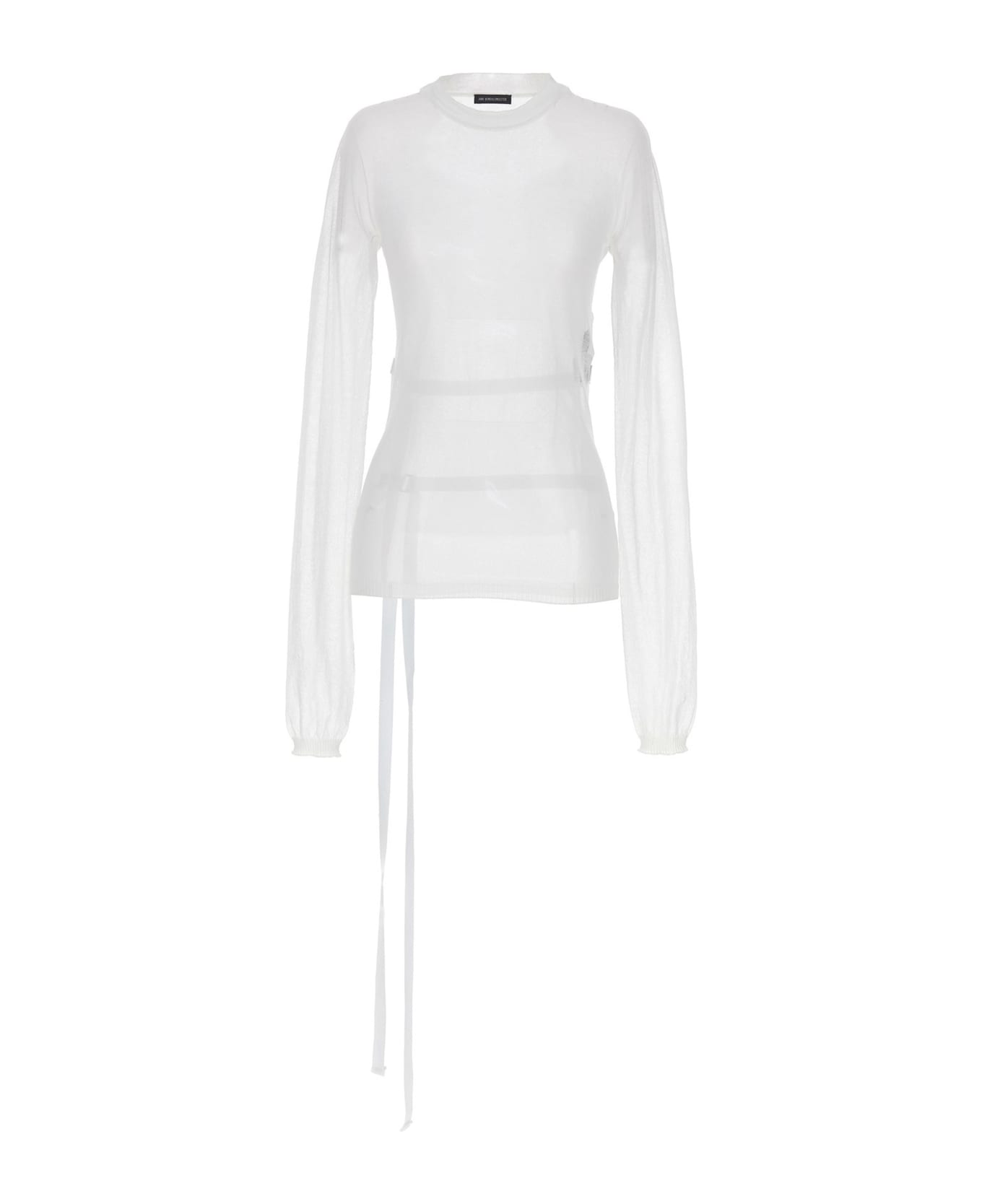 Ann Demeulemeester 'blion' Sweater - White
