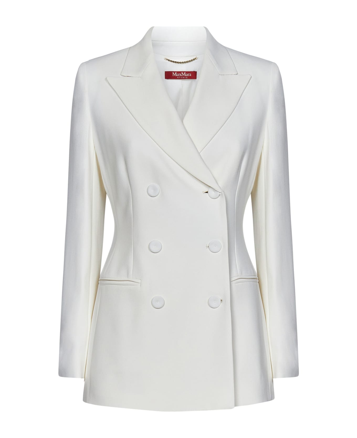 Max Mara Studio Madras Suit - White