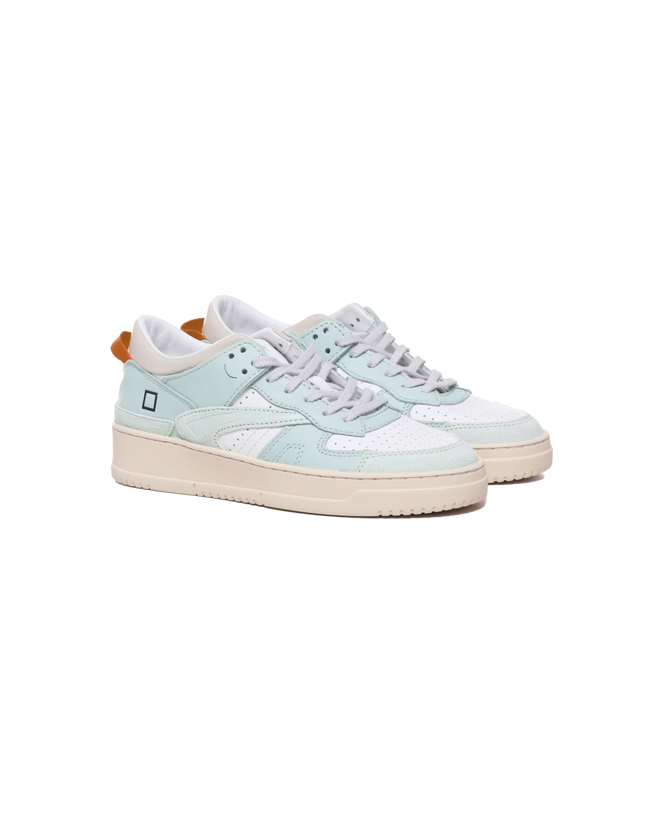 D.A.T.E. Sneakers Torneo - WHITE-LIght blue