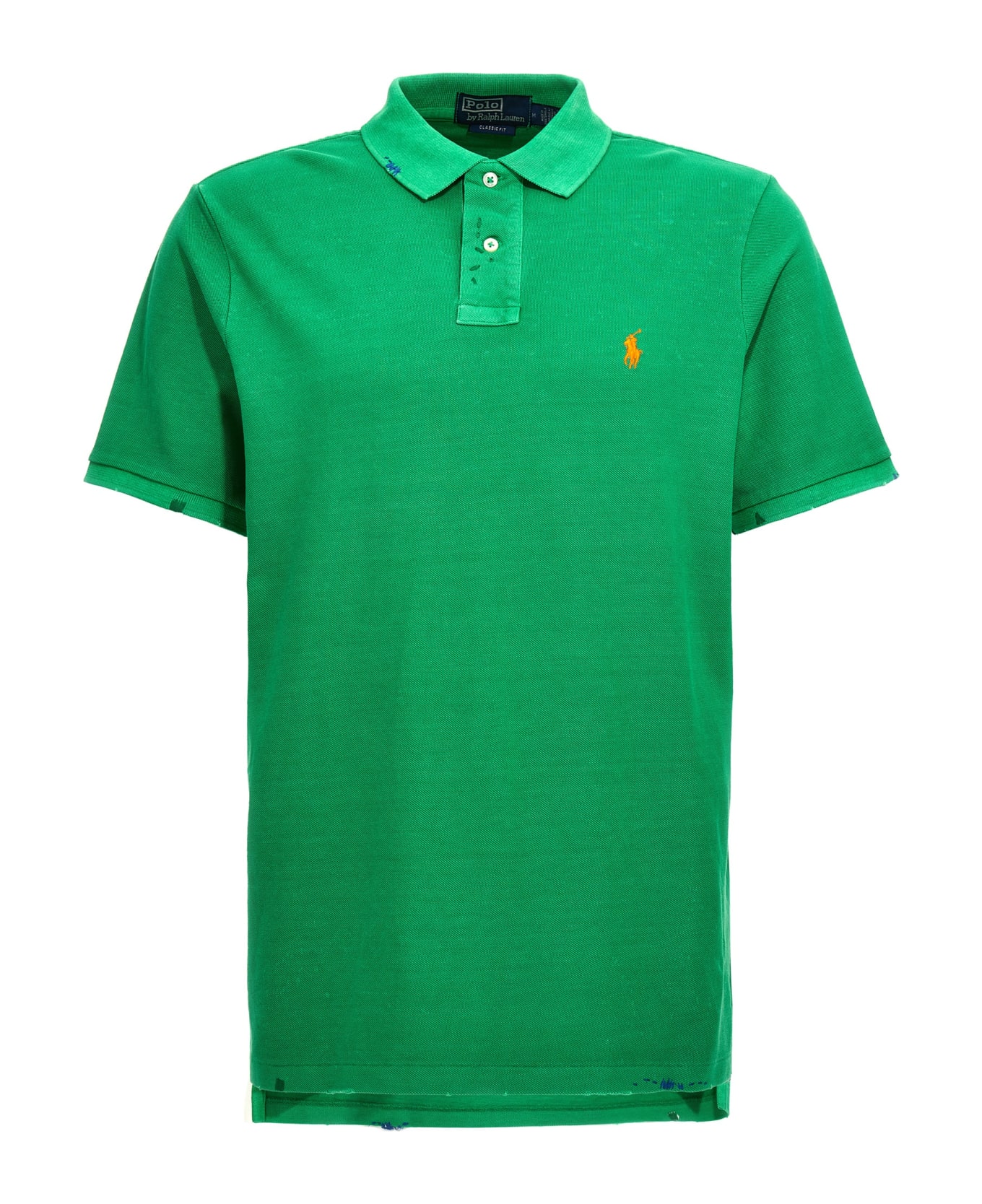 Polo Ralph Lauren Logo Embroidery Polo Shirt - Green