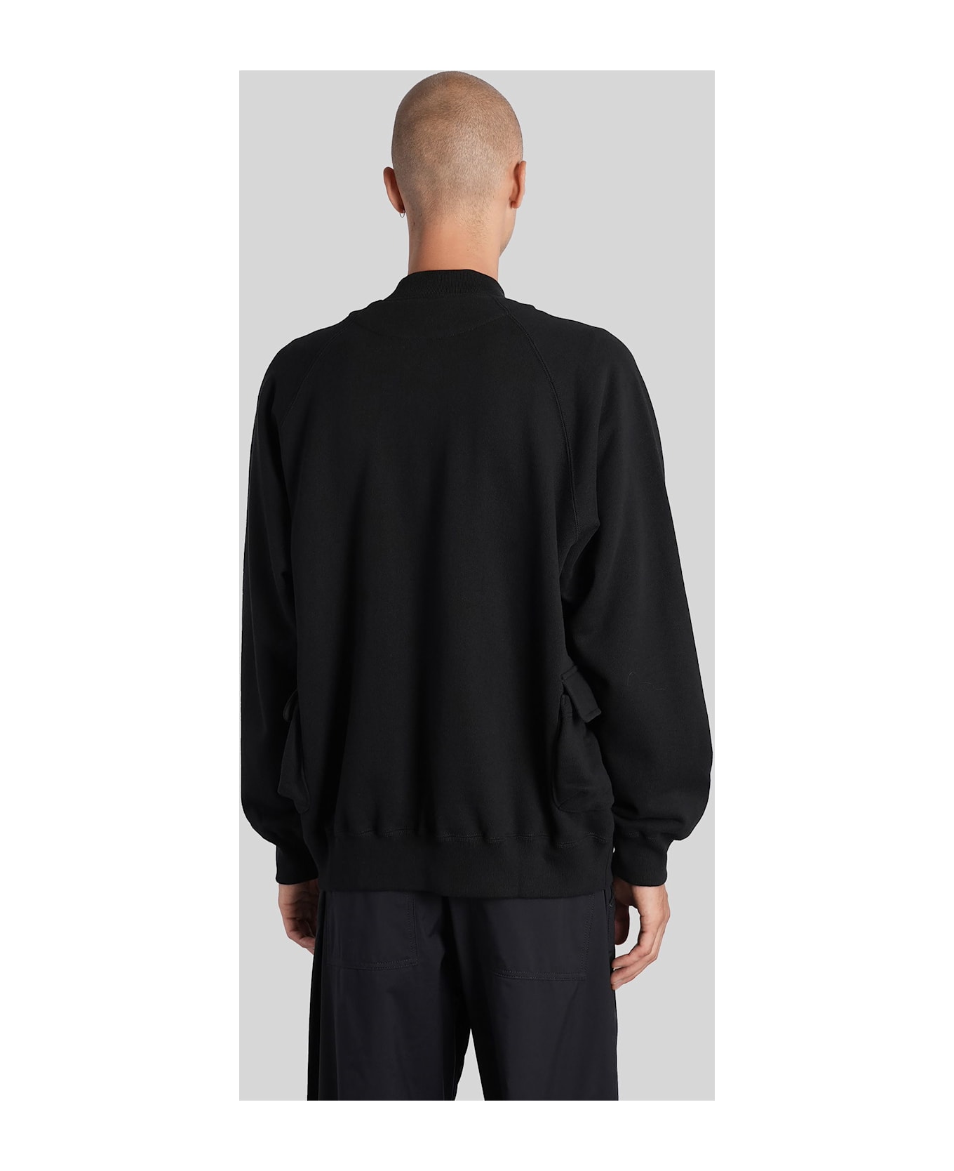 Comme des Garçons Homme Casual Jacket In Black Cotton - black