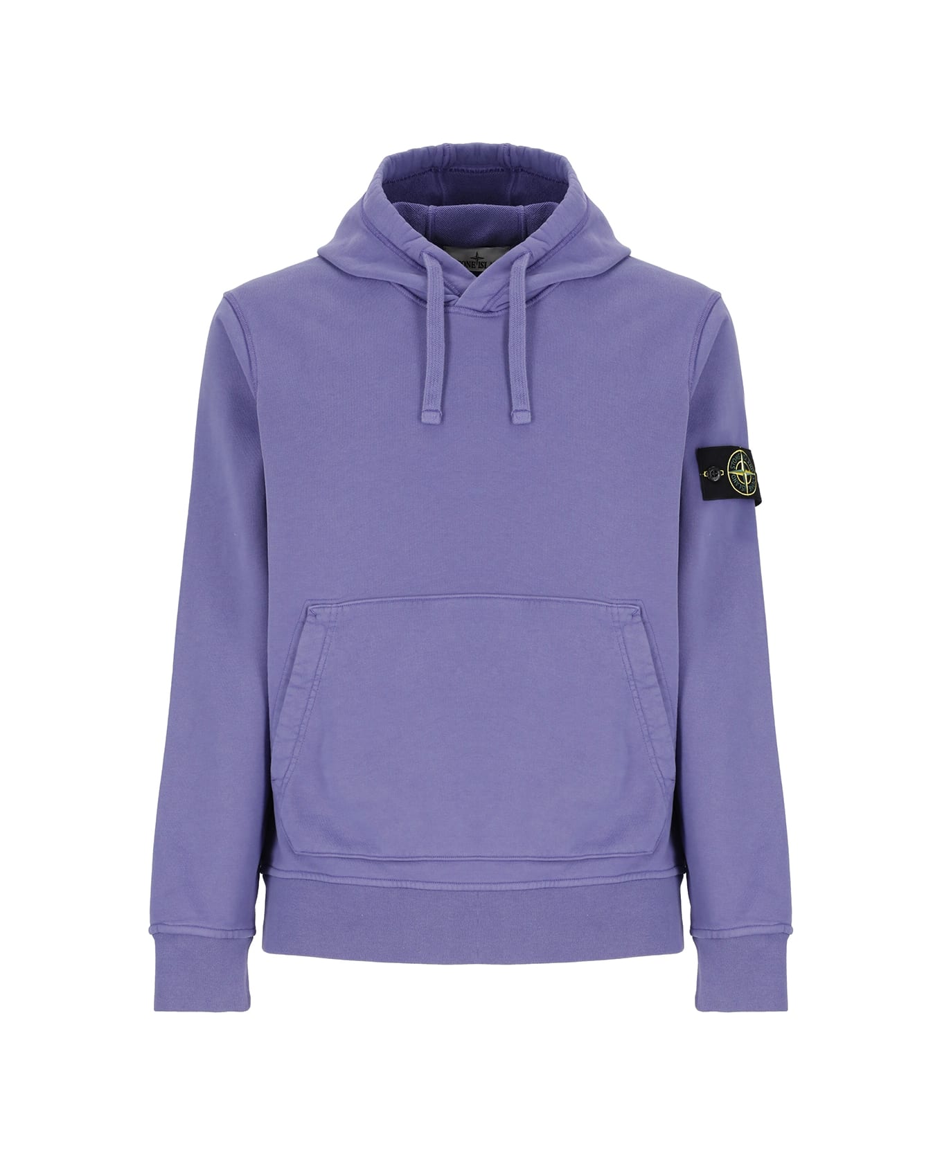 Stone Island Cotton Sweatshirt - Purple