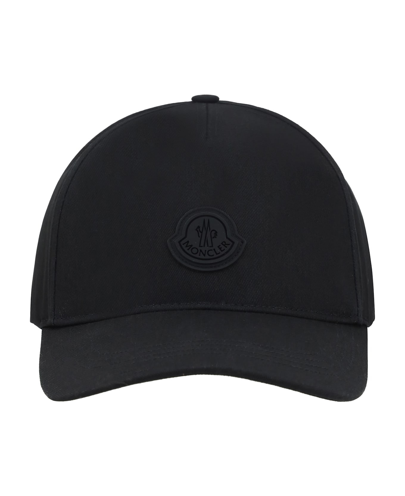 Moncler Logoed Baseball Cap - Black