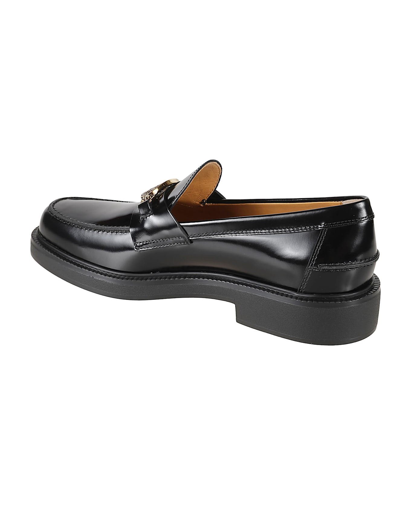 Tod's Logo Loafers - Black