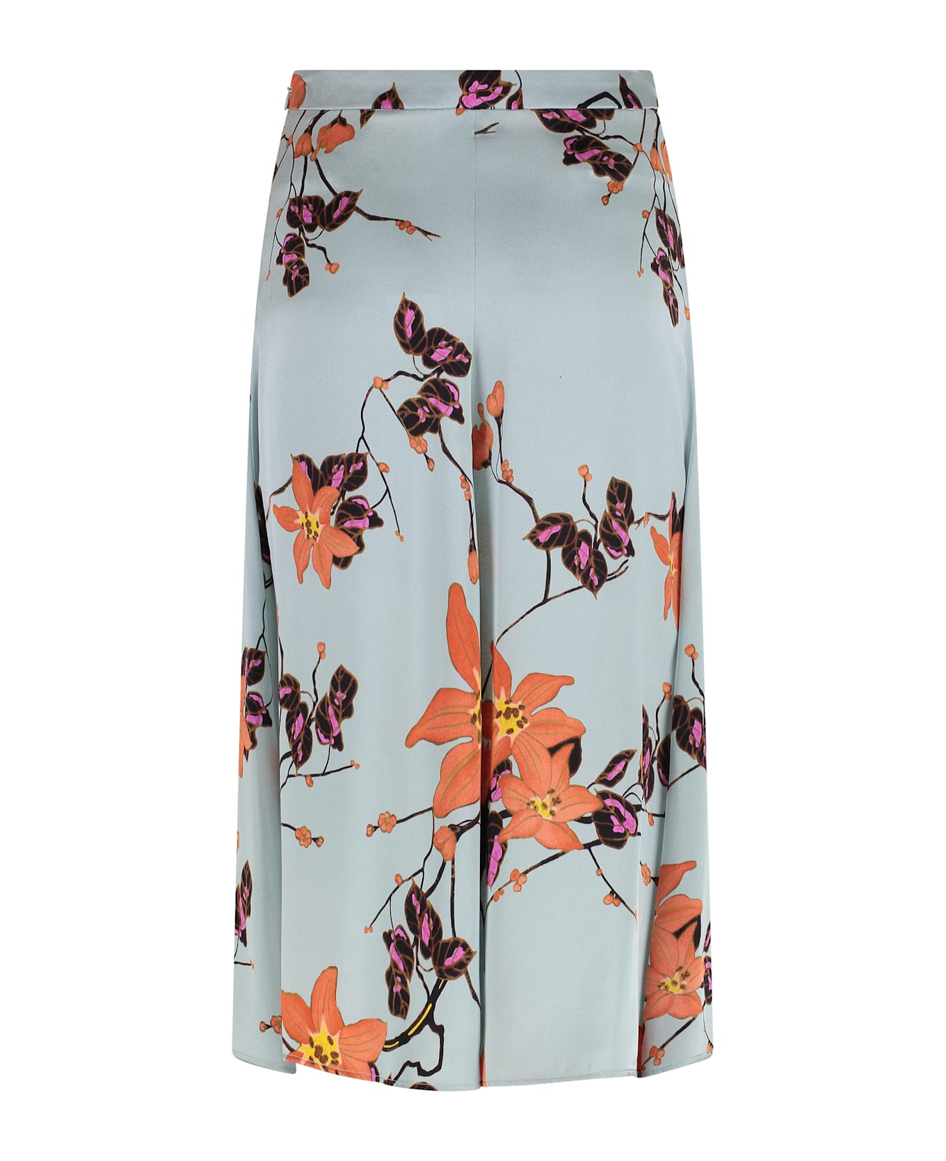 Etro Viscose Print Skirt - Light Blue