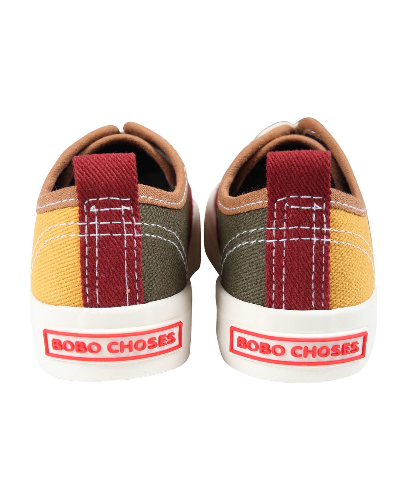 Bobo Choses Multicolor Sneakers For Kids With Logo - Multicolor