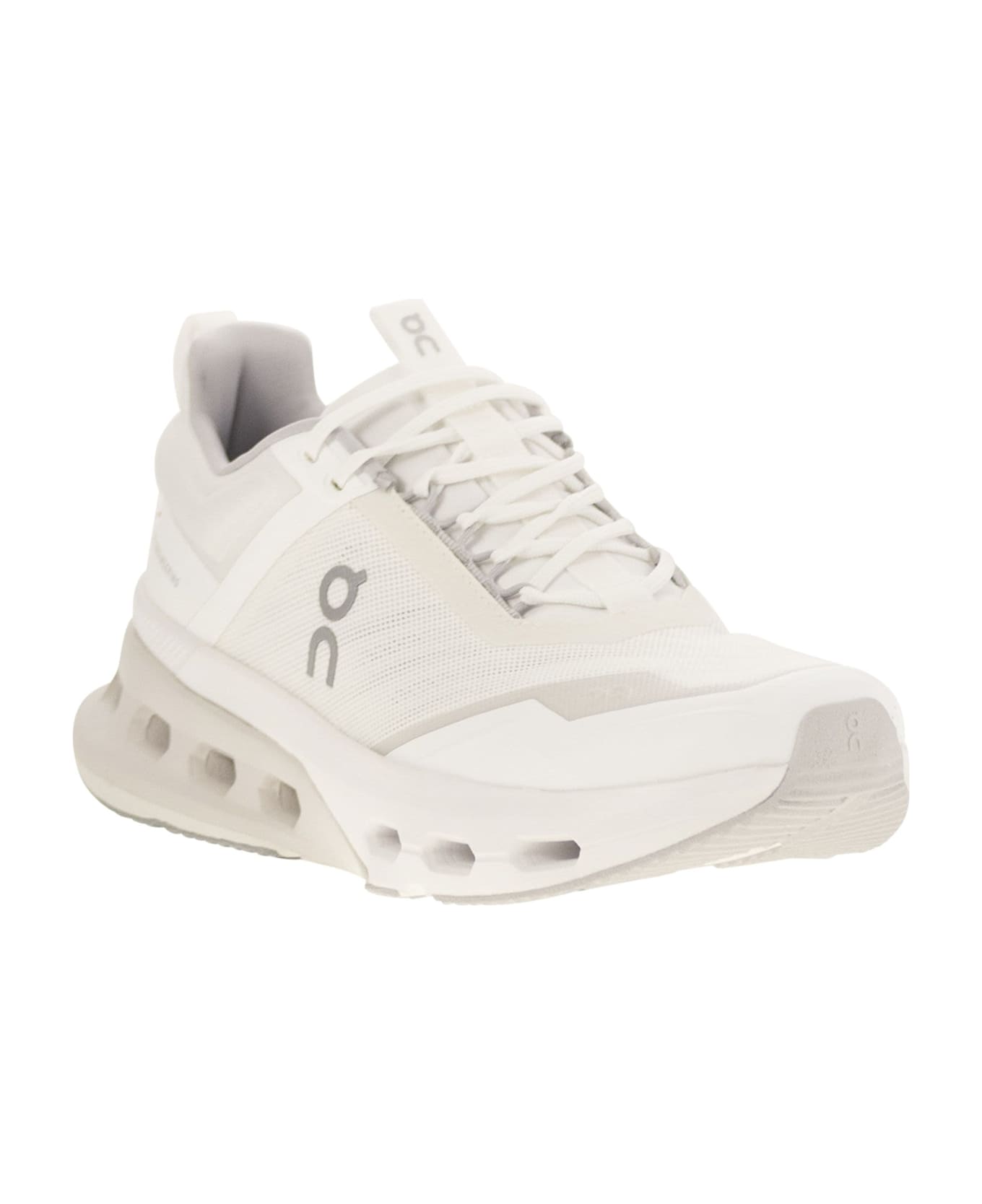 ON Cloudnova X - Technical Fabric Trainers - White