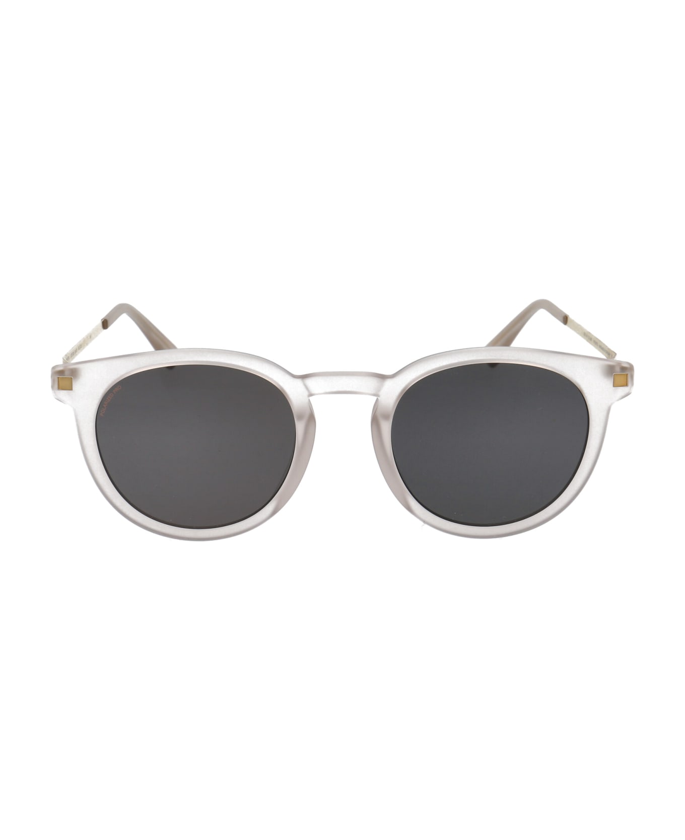 Mykita Lahti Sunglasses - 883 C101-Matte Champagne/Glossy Go Polarized Pro Hi-Con