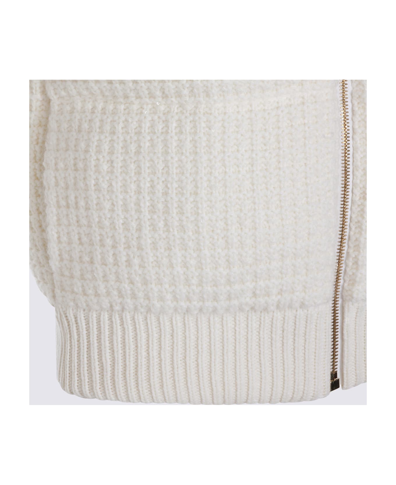 Fabiana Filippi White Down Jacket - White