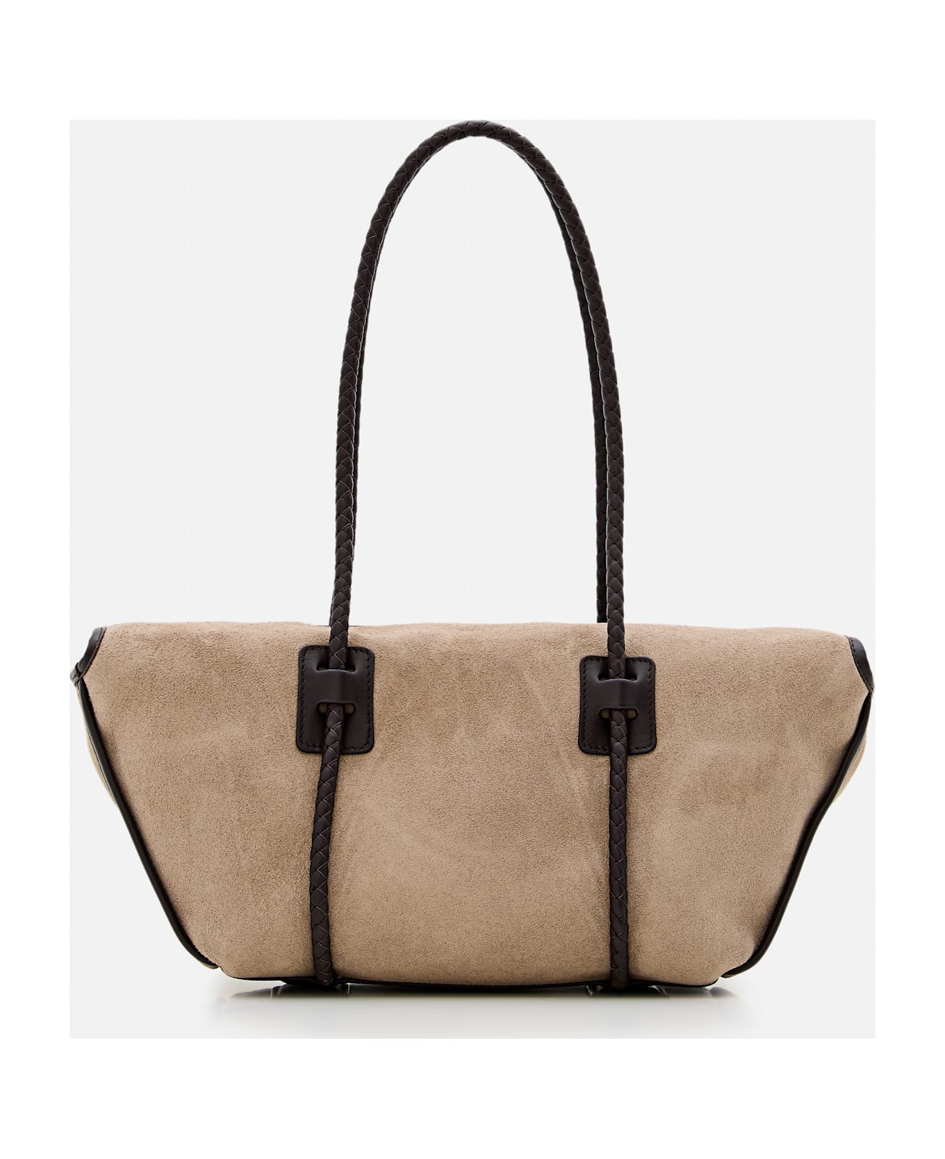 Hereu Forna Suede Shoulder Bag - Grey