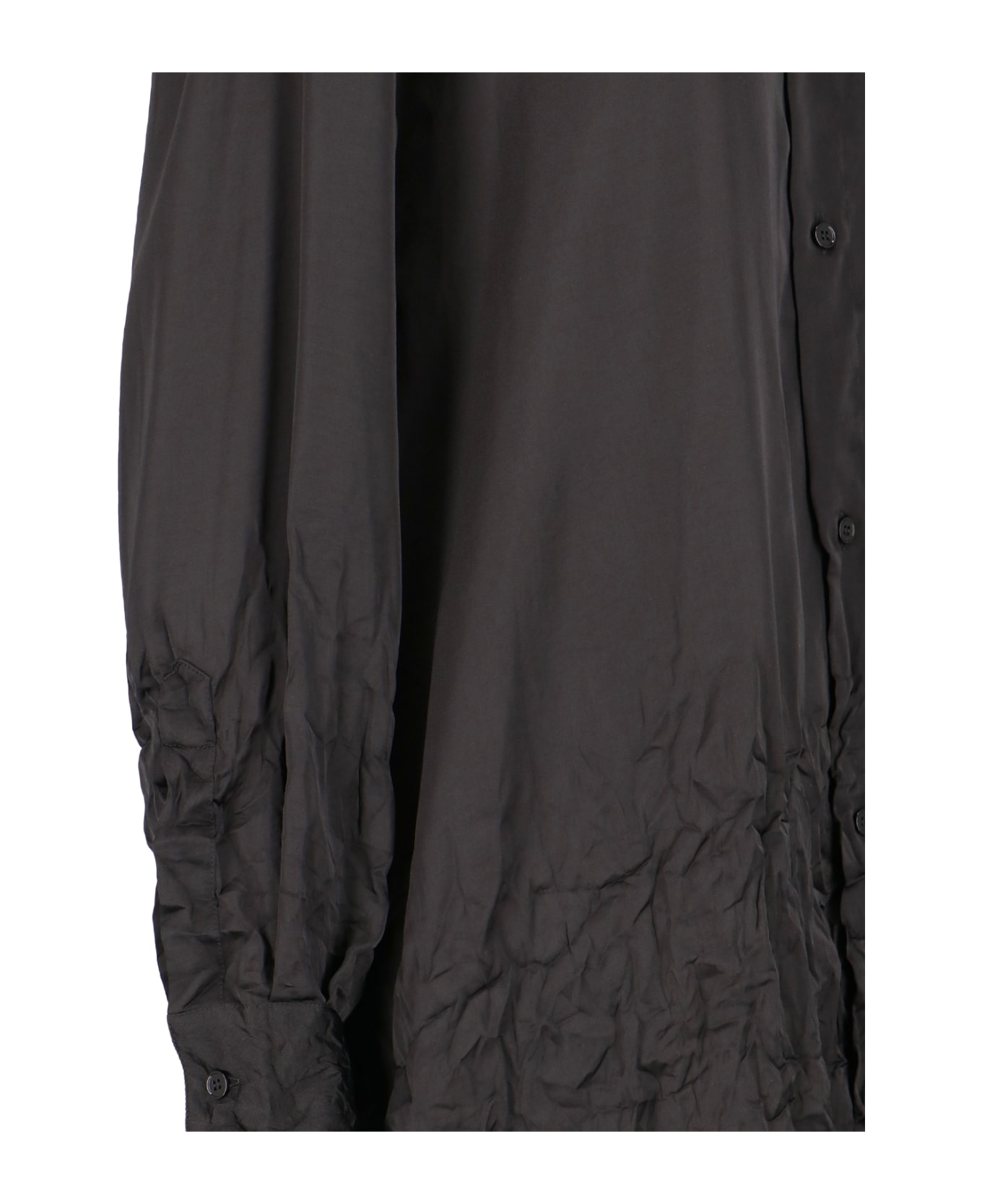 MM6 Maison Margiela Camicia A Maniche Lunghe Shirt/dress - Black シャツ