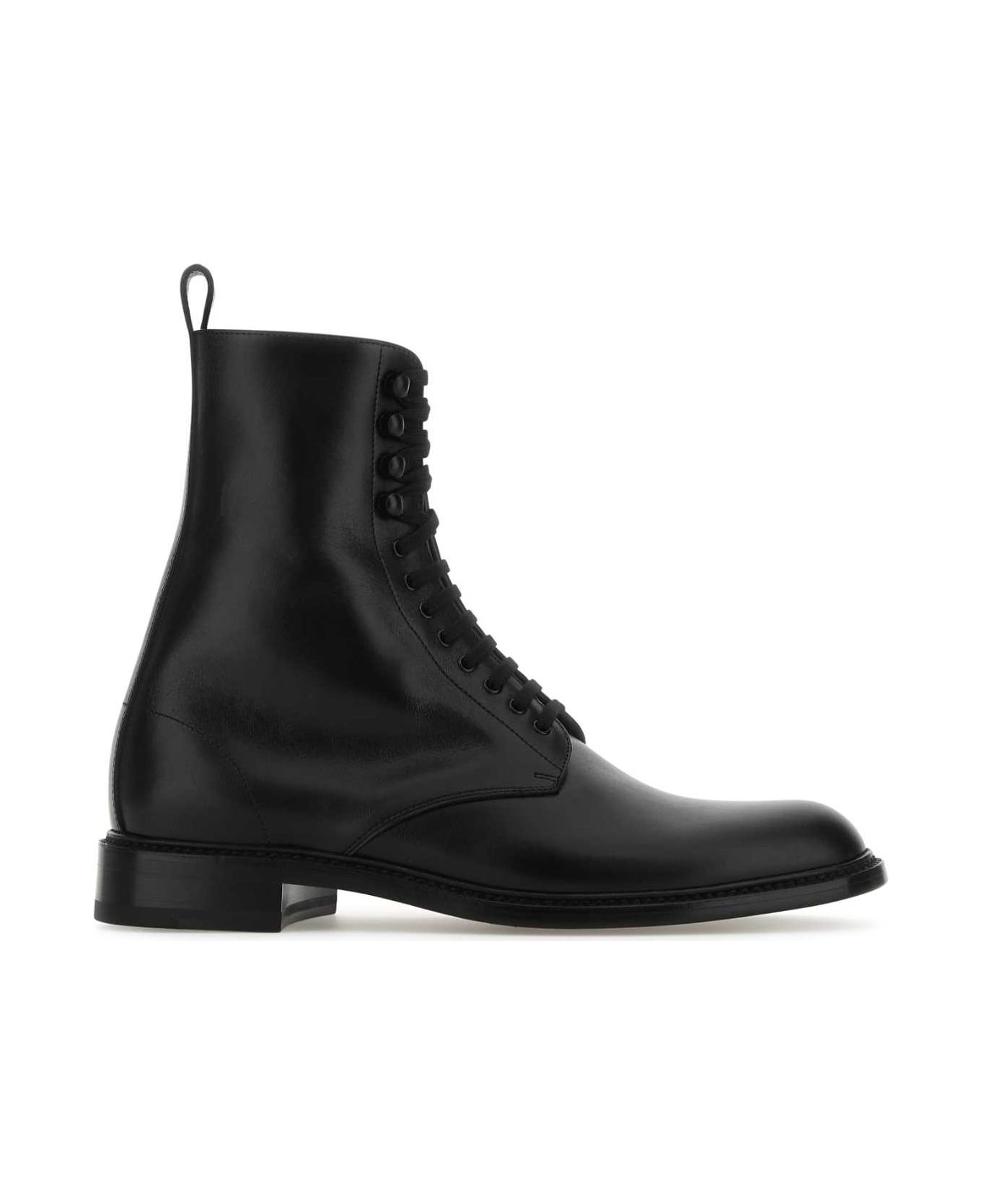 Saint Laurent Army Ankle Boots - Black
