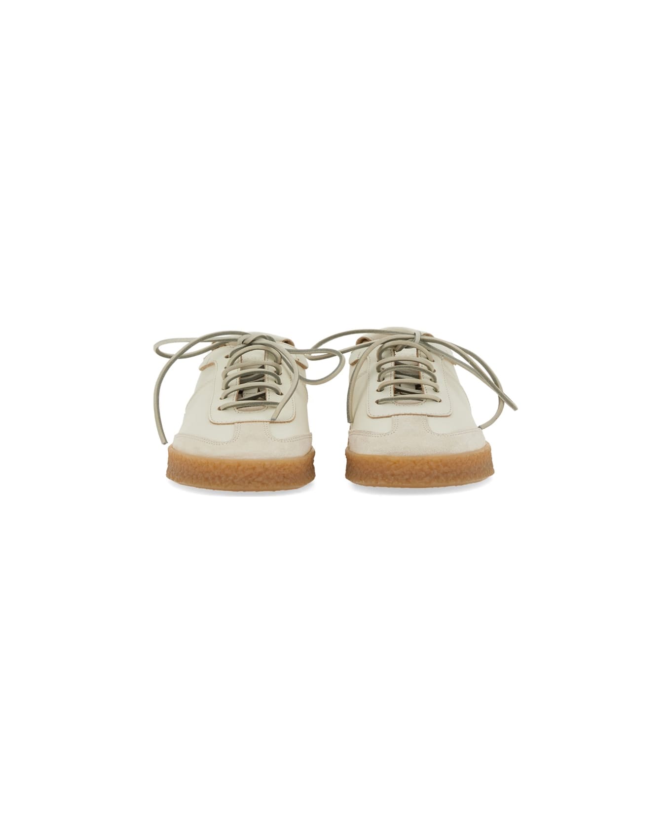 Buttero Leather Sneaker - WHITE