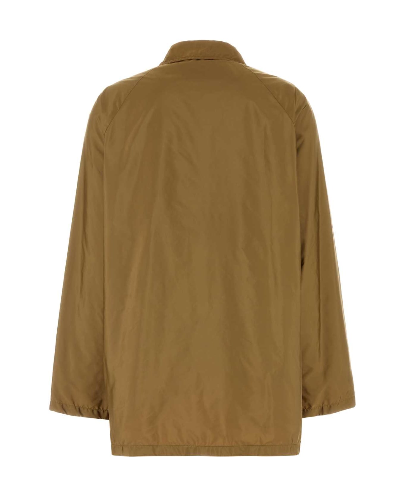Prada Mud Re-nylon Windbreaker - SUGHERO