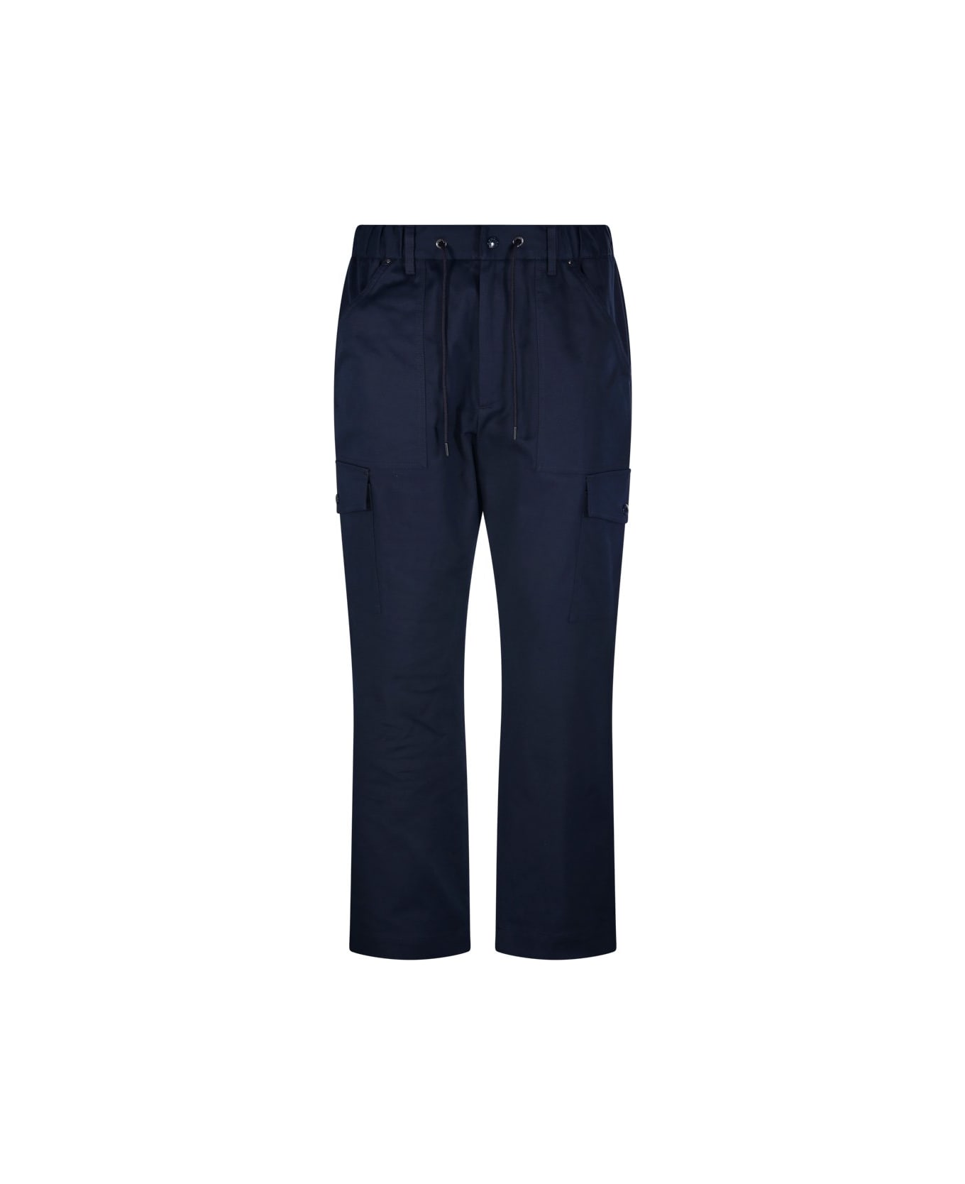Moncler Straight-leg Trousers - Blue