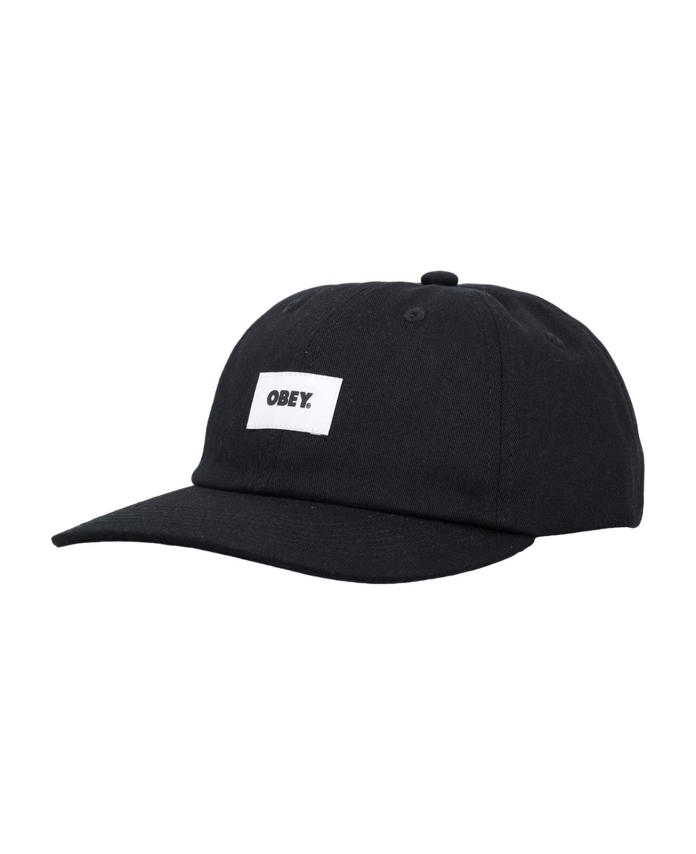Obey Label Cap - BLACK 帽子