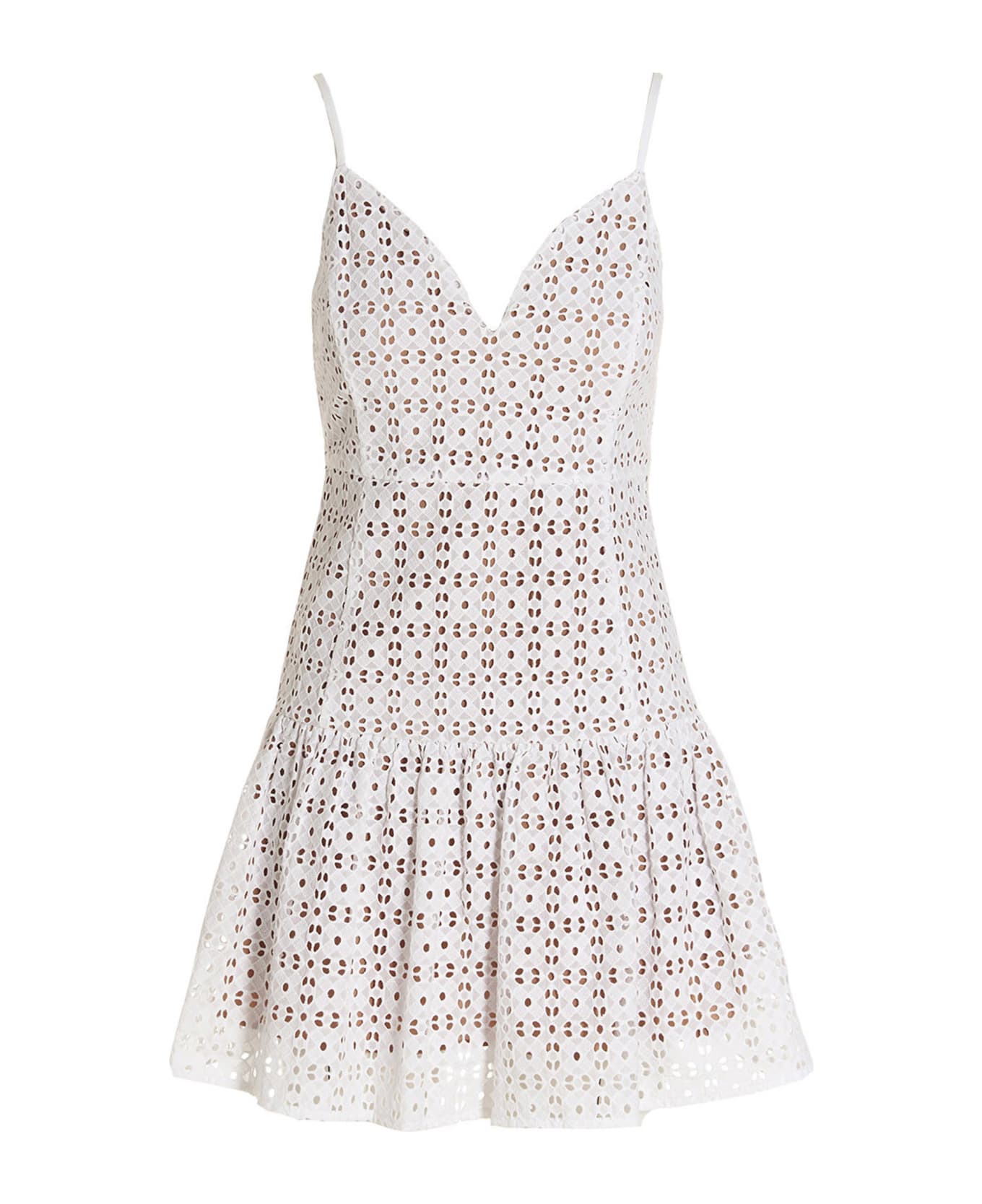 Michael Kors Collection St Gallen Dress - White ワンピース＆ドレス