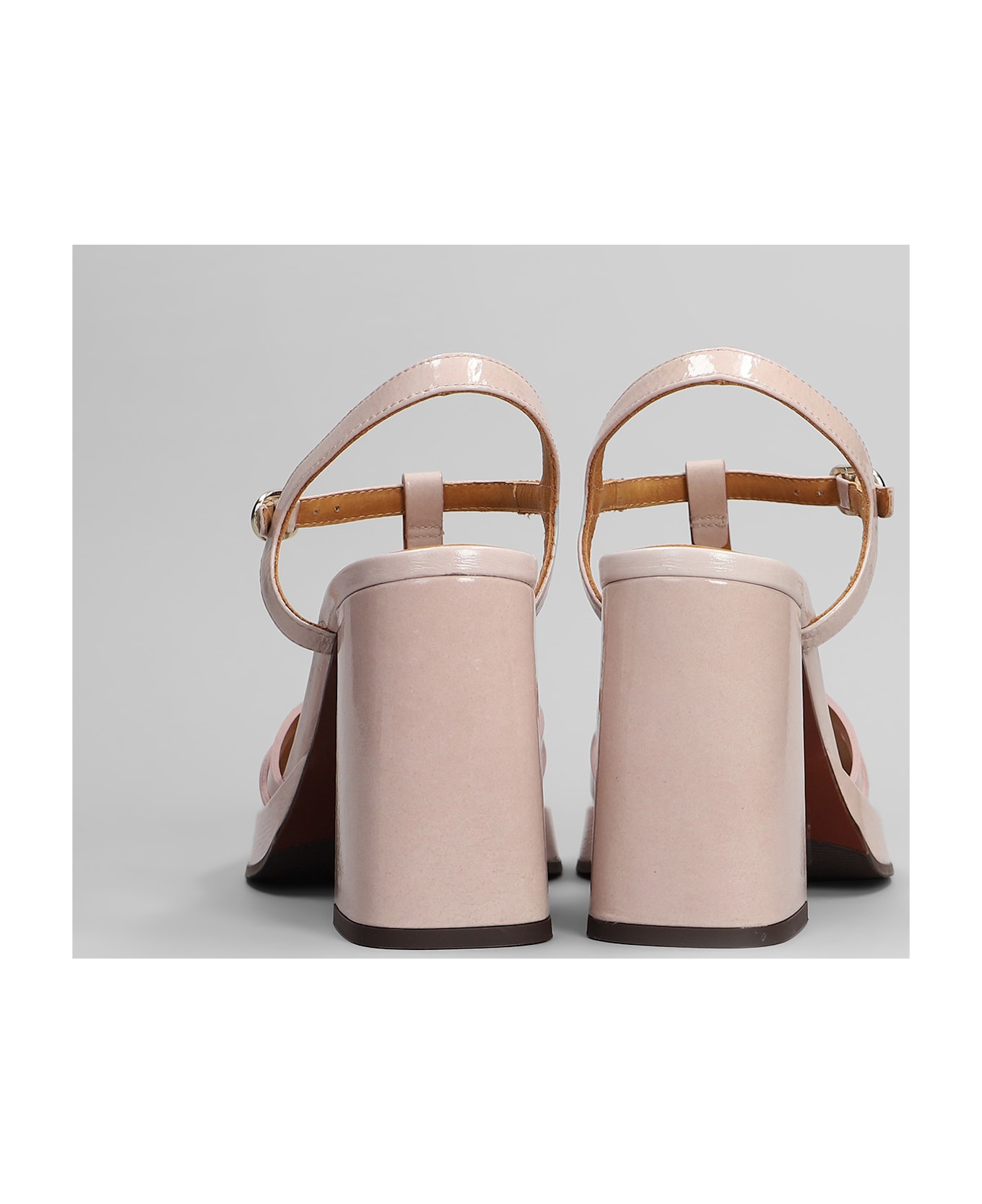 Chie Mihara Zinto 46 Sandals In Rose-pink Leather - rose-pink
