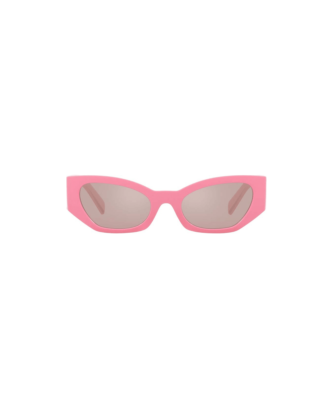 cat eye-frame studded sunglasses Rot Eyewear Sunglasses - Rosa/Grigio