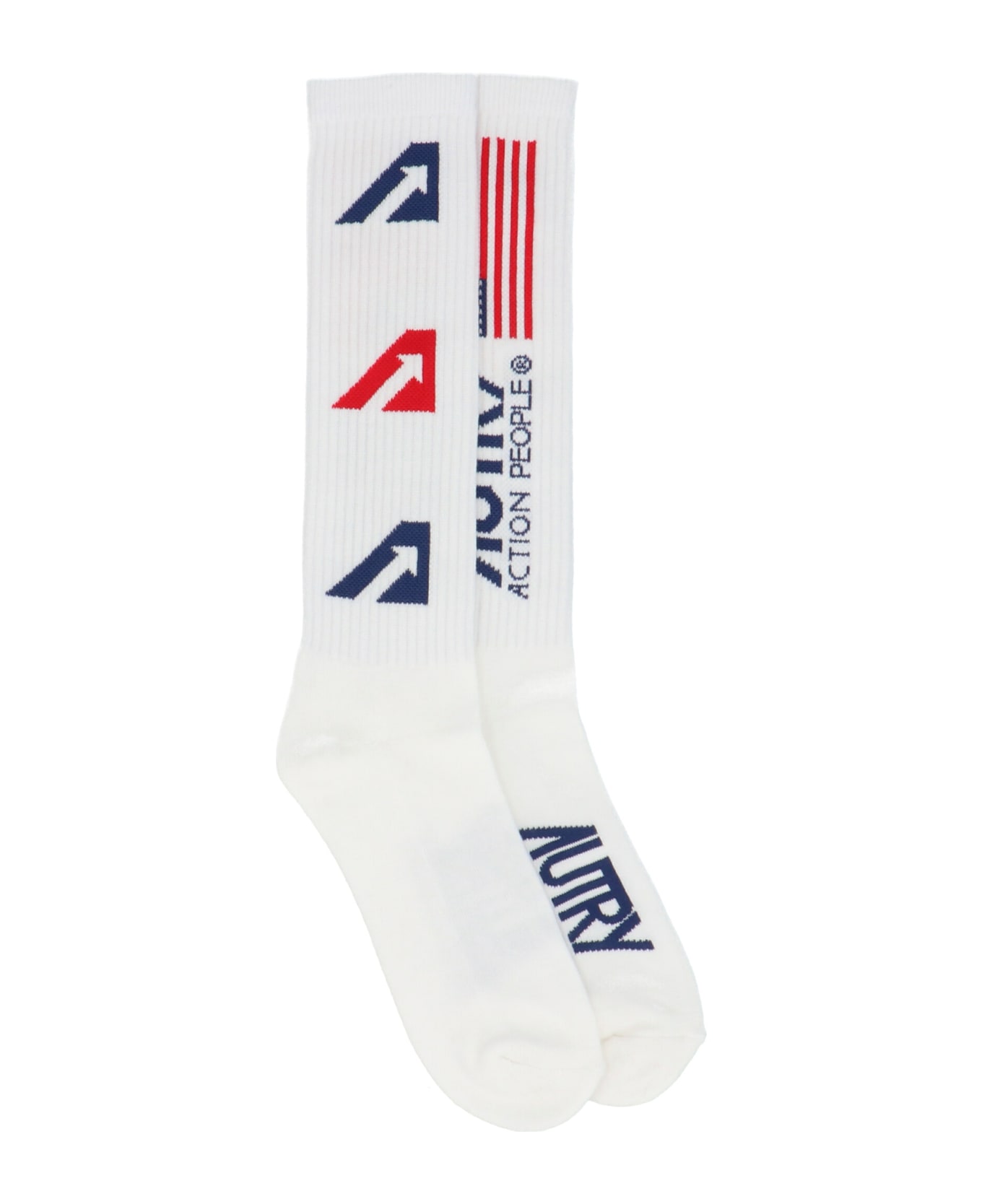 Autry 'iconic' Socks - White 靴下