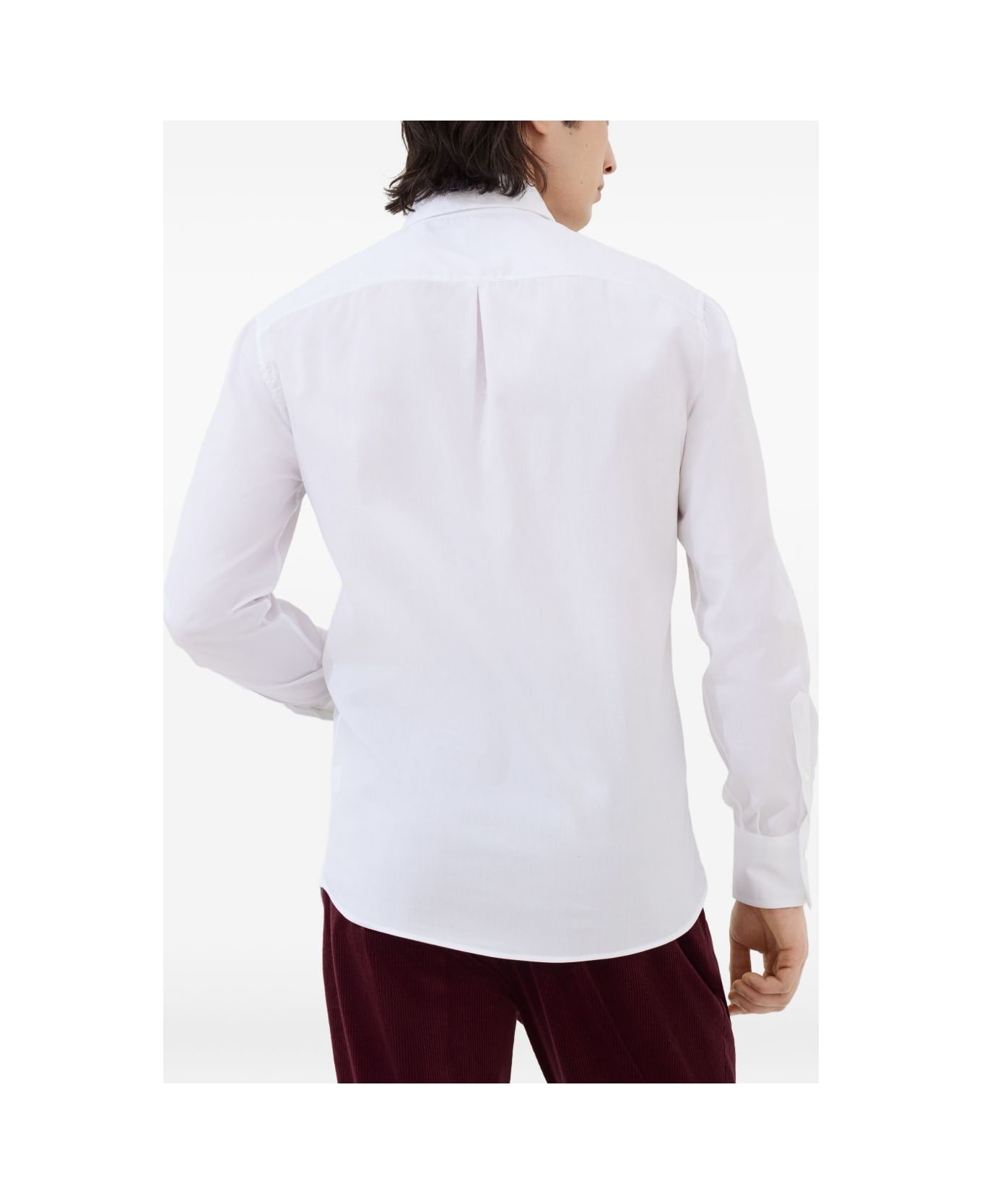 Brunello Cucinelli Cotton Shirt - White