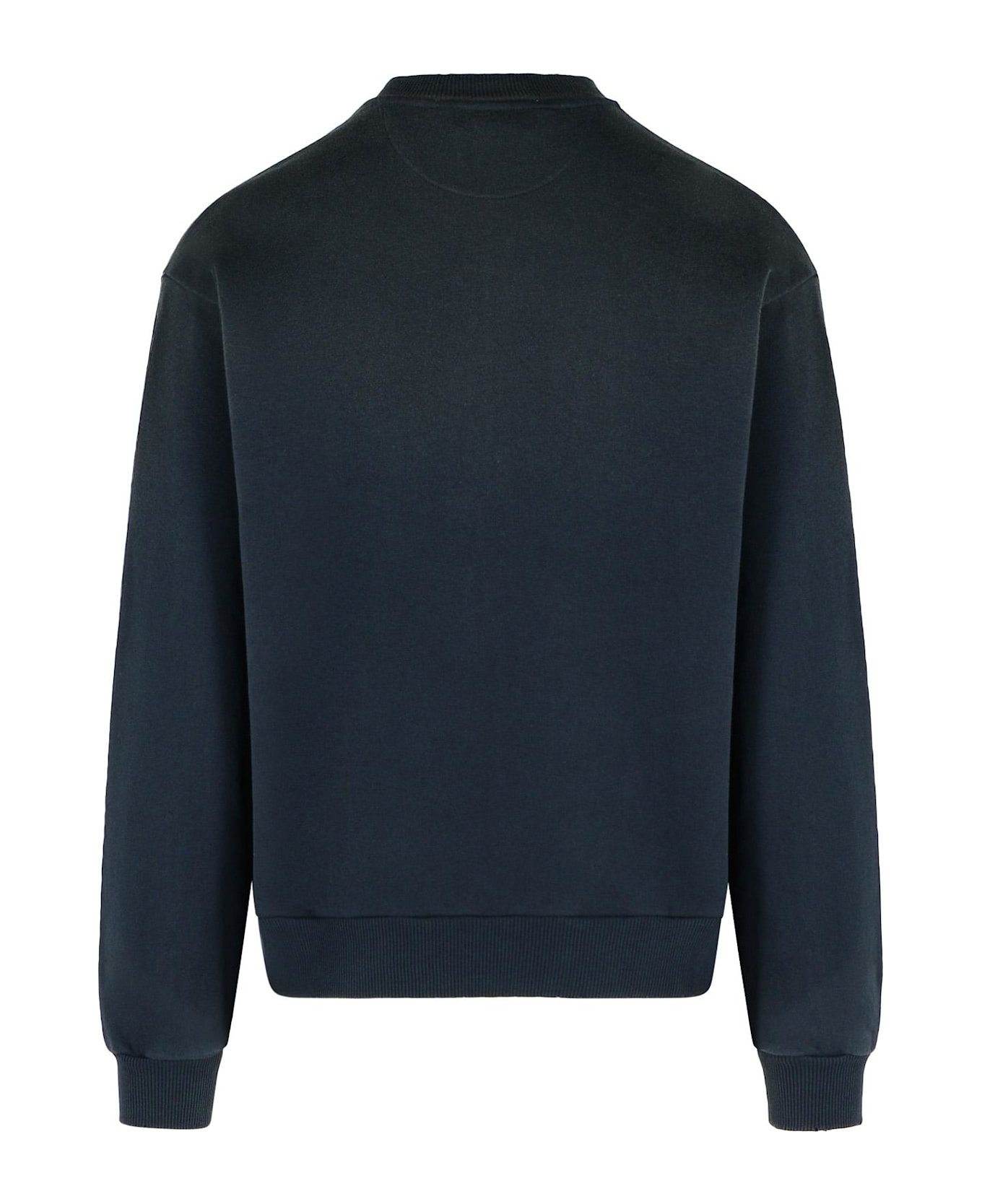 Acne Studios Black Cotton Blend Sweatshirt - BLACK