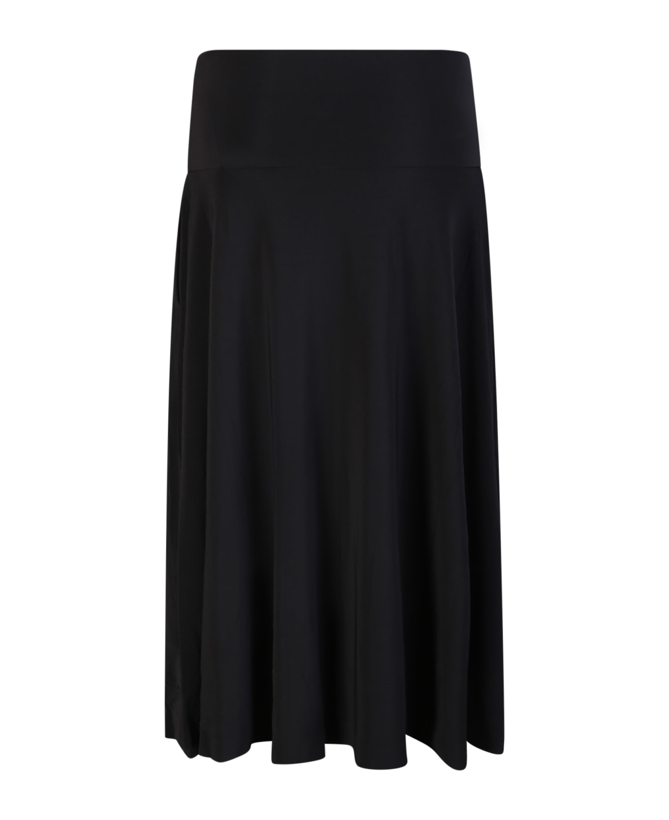 Norma Kamali Flared Skirt - Black スカート