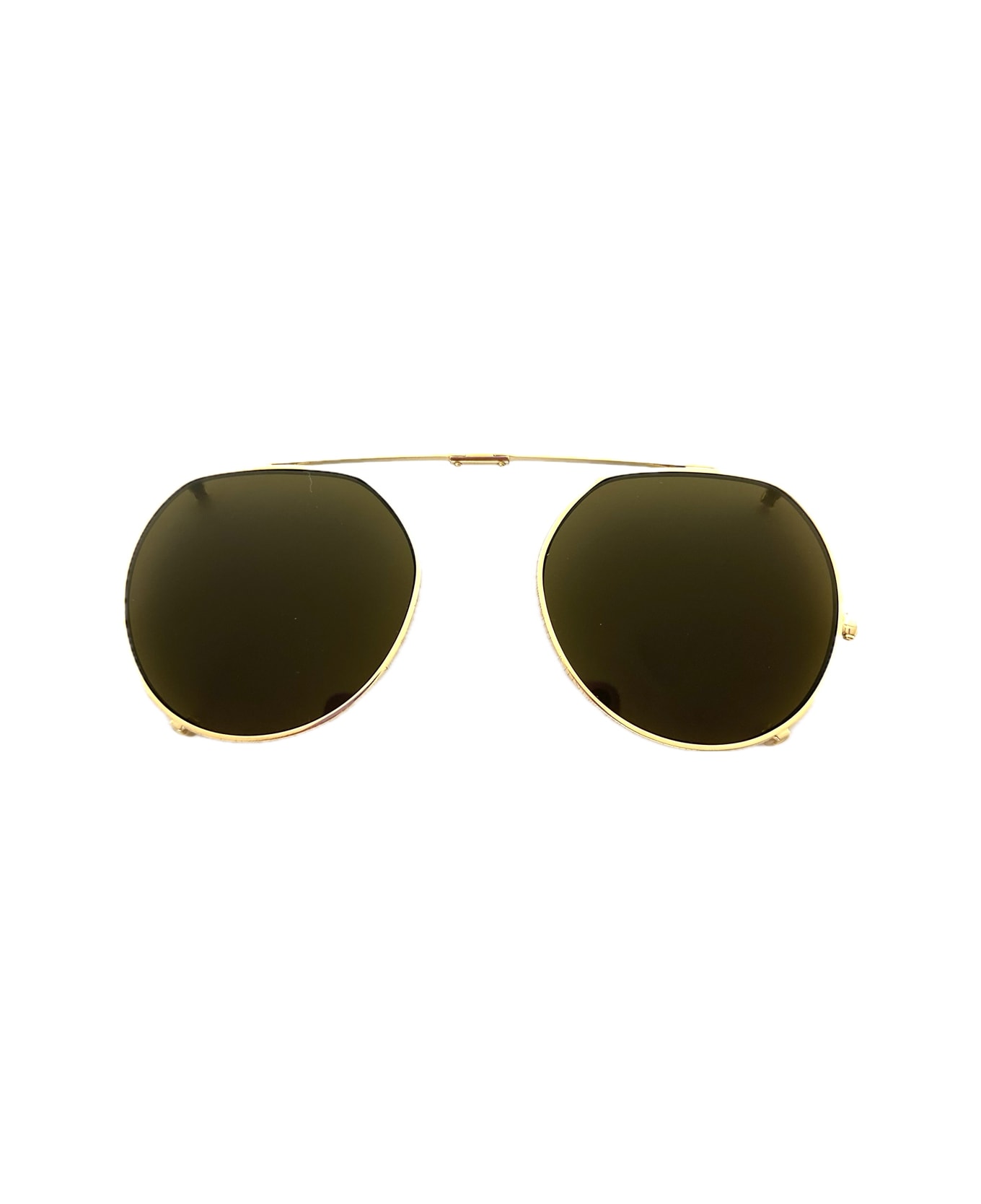 AHLEM Place Dauphine Clip Champagne Sunglasses - Oro