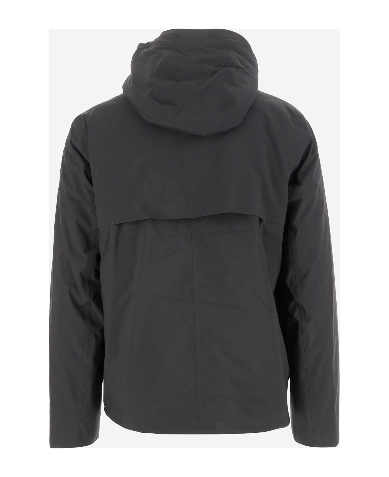 K-Way Nylon Bonded Jacket - Black