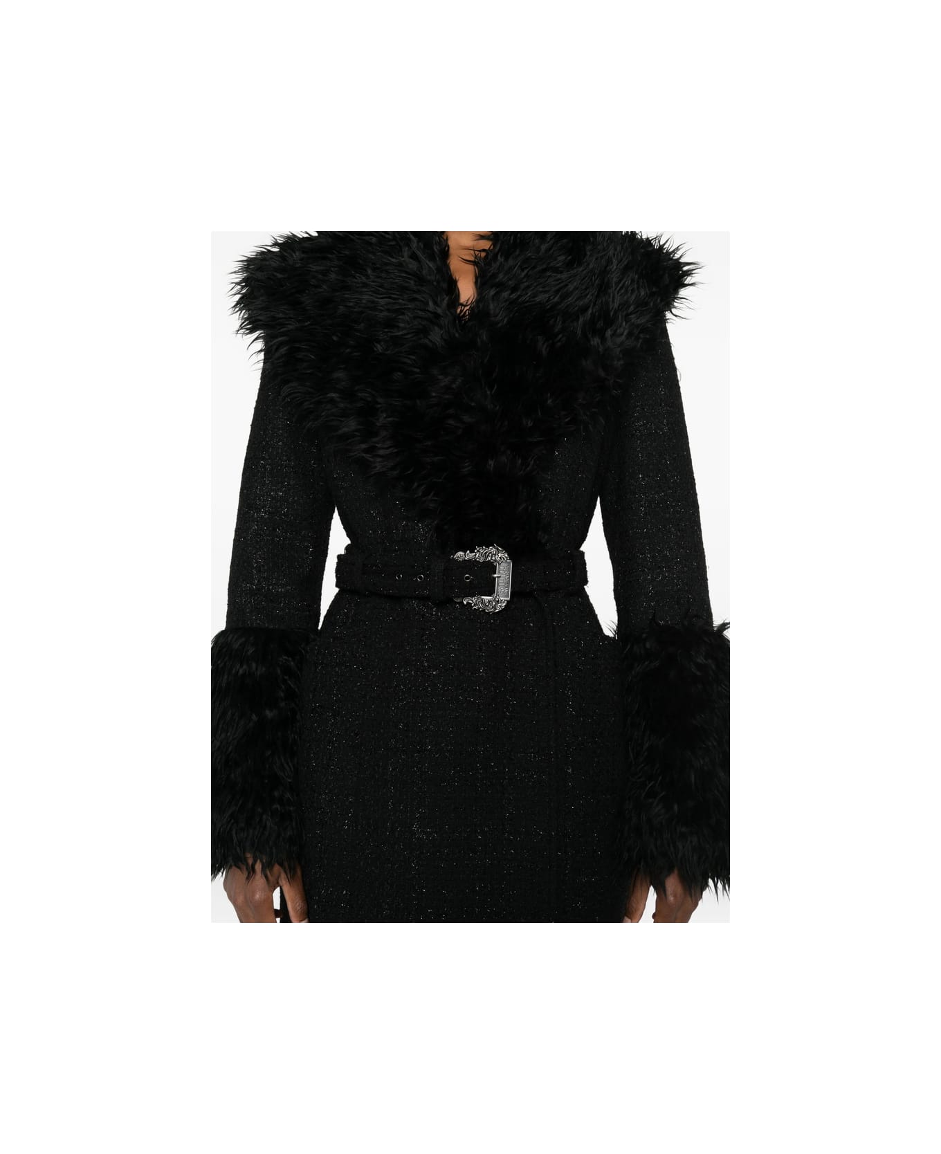 Versace Jeans Couture Coat - BLACK