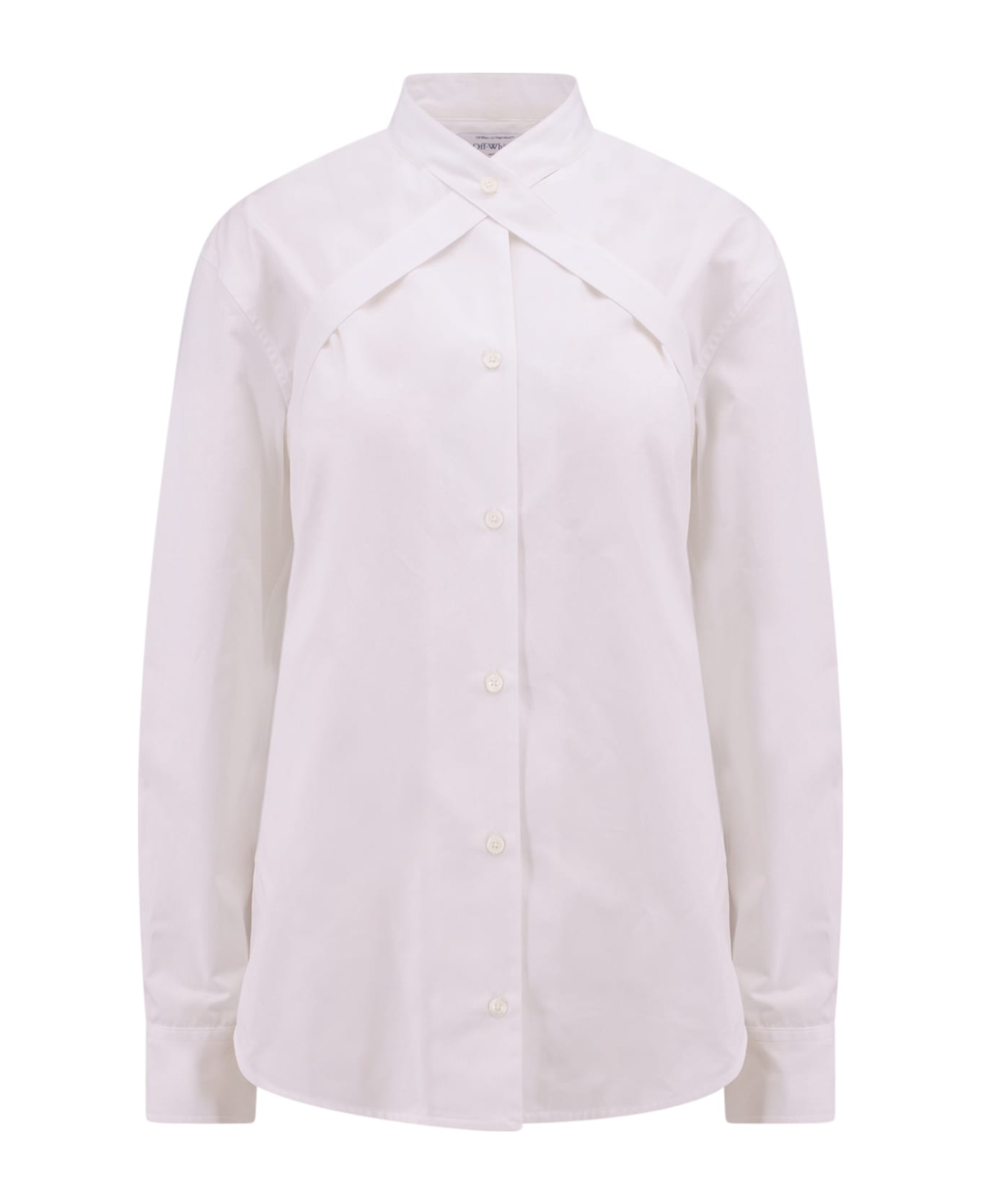 Off-White Crossed Bands Shirt - White シャツ