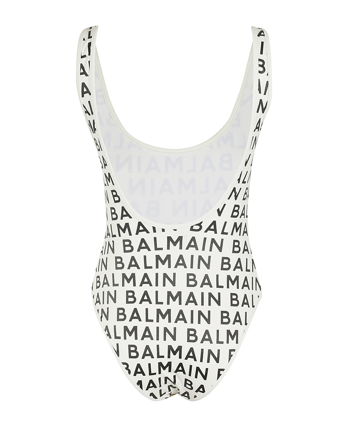 Balmain Swimsuit - Ivory Bla ワンピース