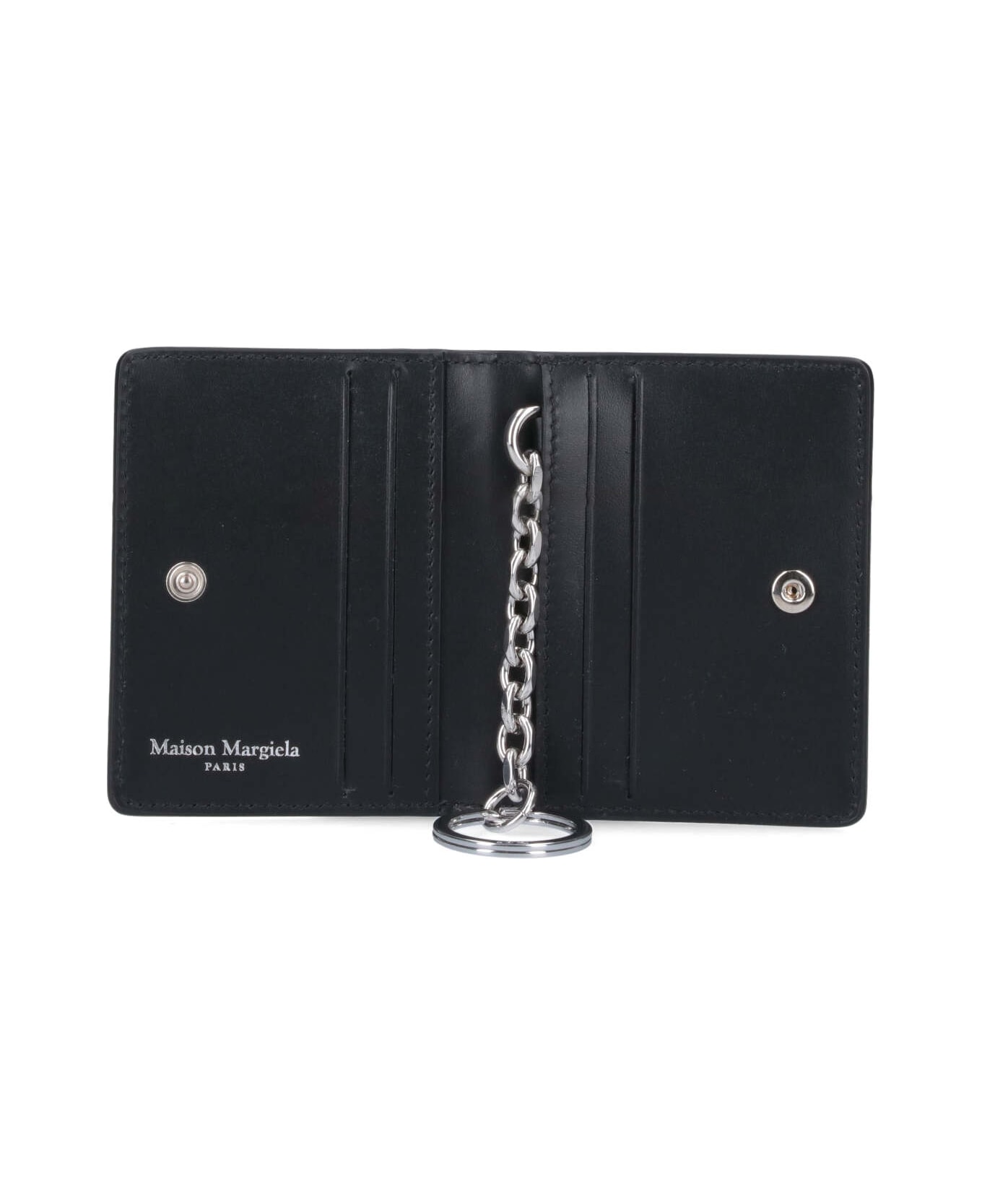 Maison Margiela Bi-fold Card Holder - Black
