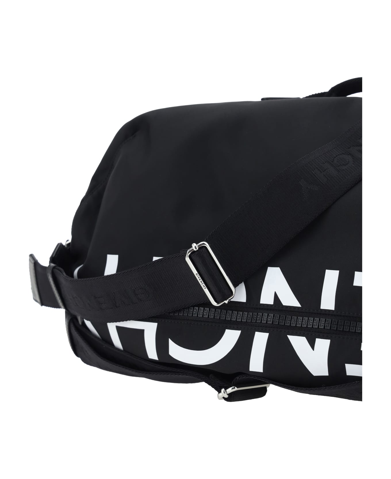 Givenchy G-zip Logo Printed Backpack - Black/white バックパック