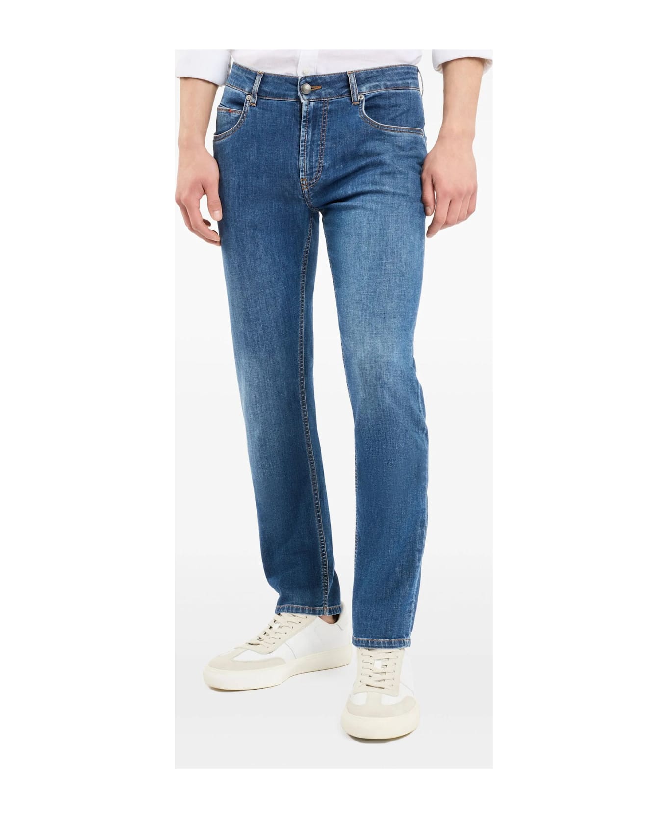 Fay Cotton Denim Jeans