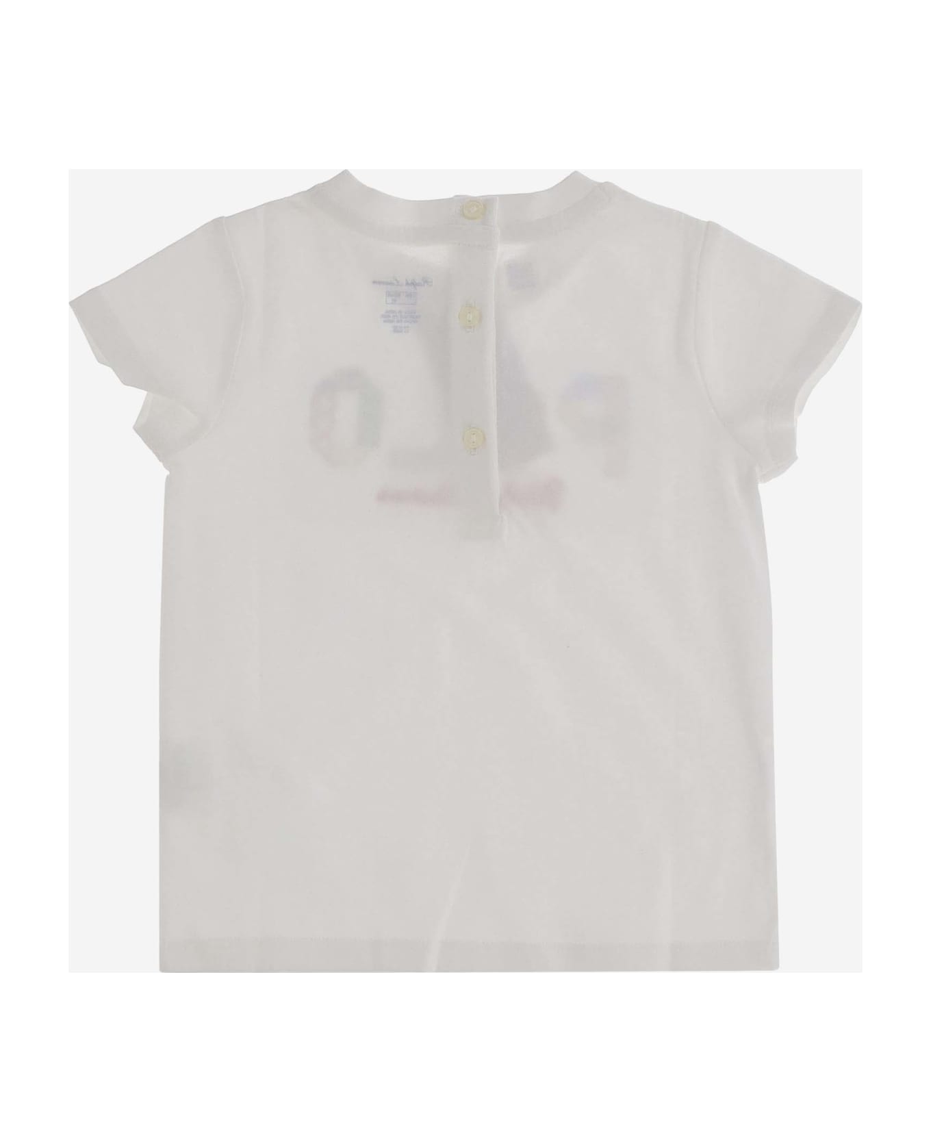 Polo Ralph Lauren Cotton T-shirt With Logo - White