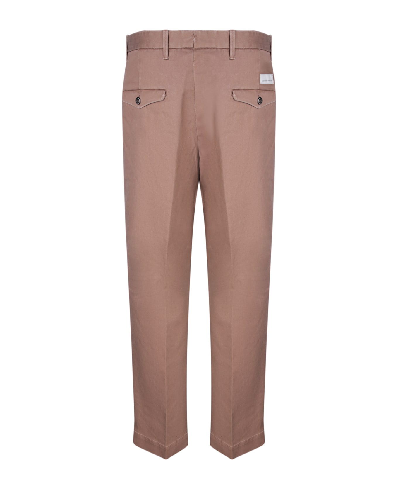 Nine in the Morning Brown Wide Drill Trousers By Nine In The Morning - Brown