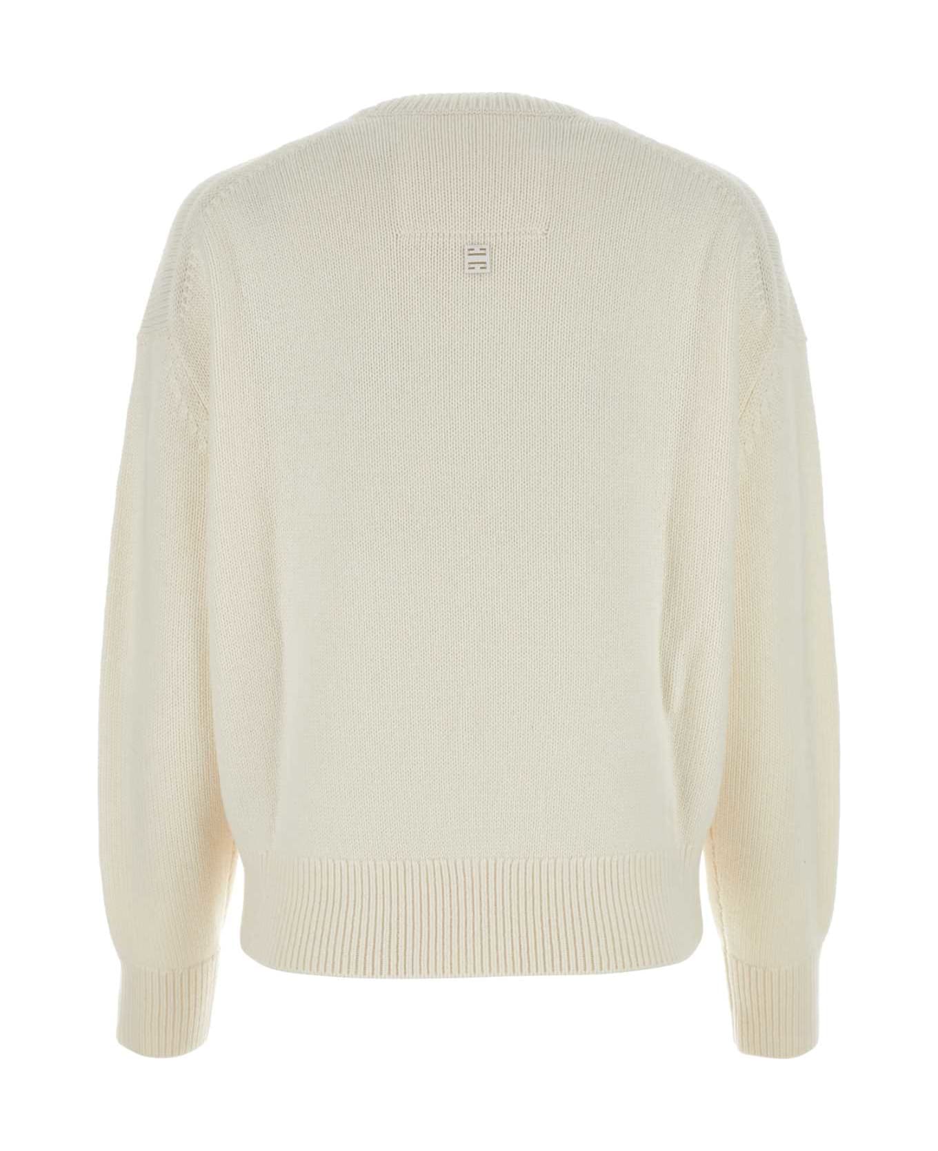 Givenchy Ivory Cashmere Sweater - IVORY