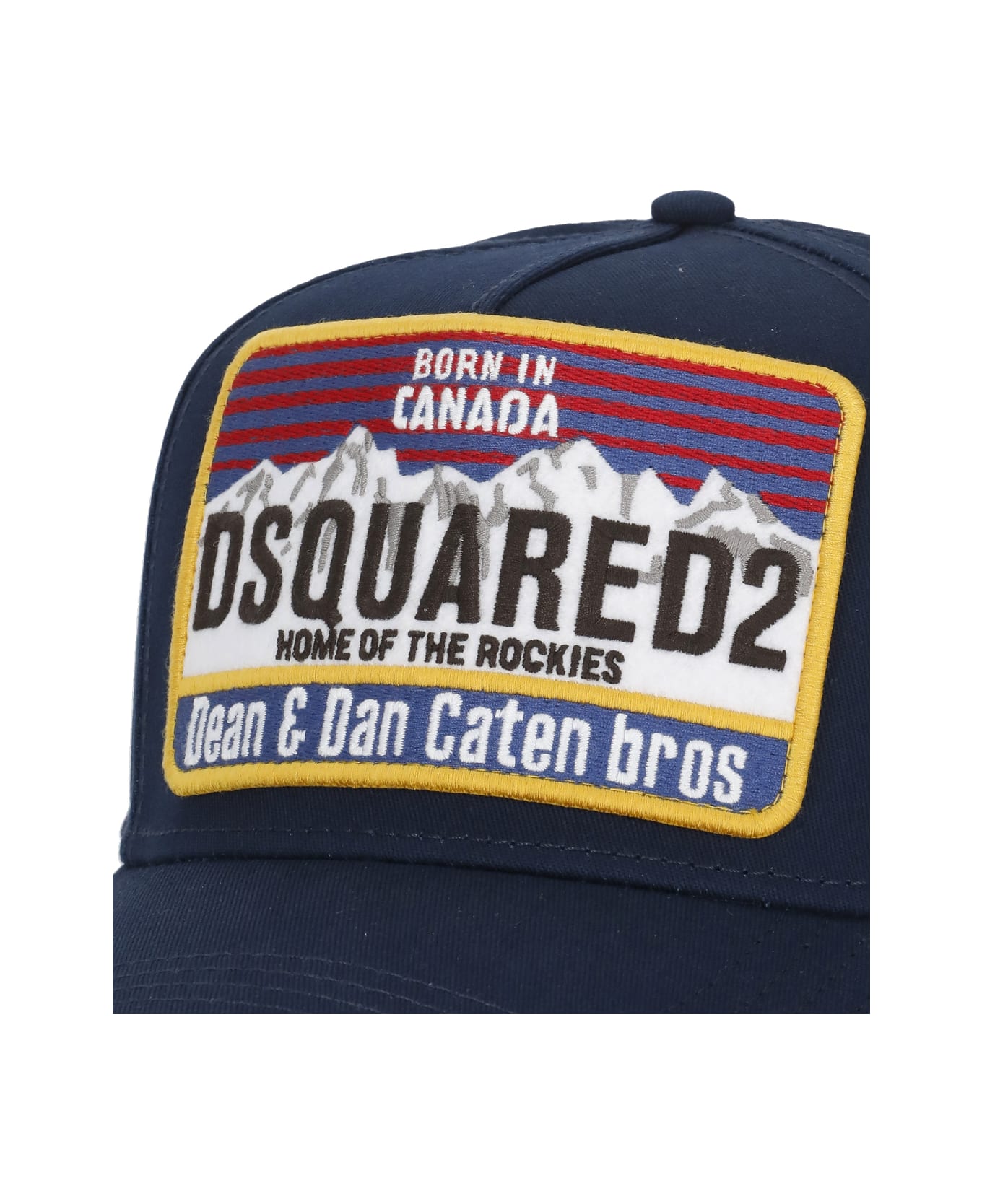 Dsquared2 Cotton Hat - Blue