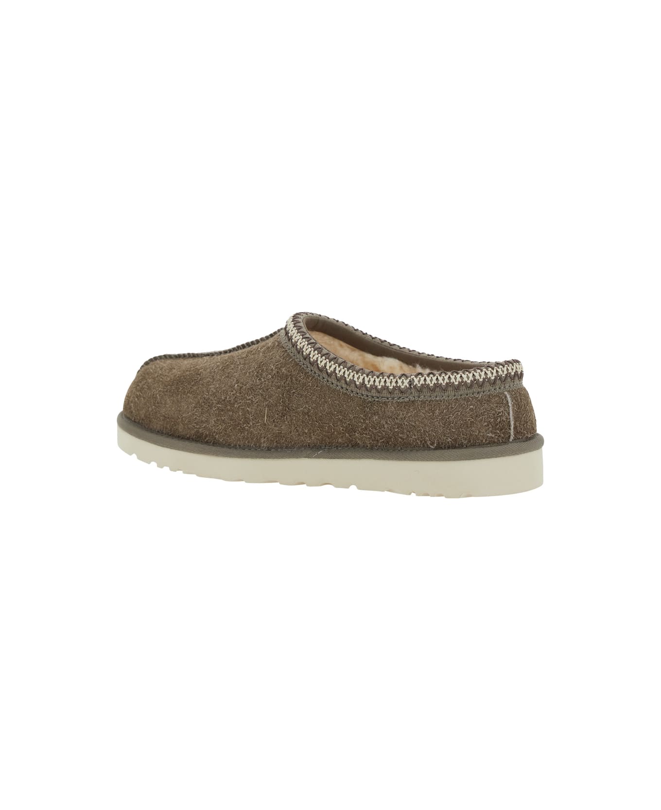UGG 'tasman Shaggy' Brown Mule With Slip-on Design In Suede Man - Brown
