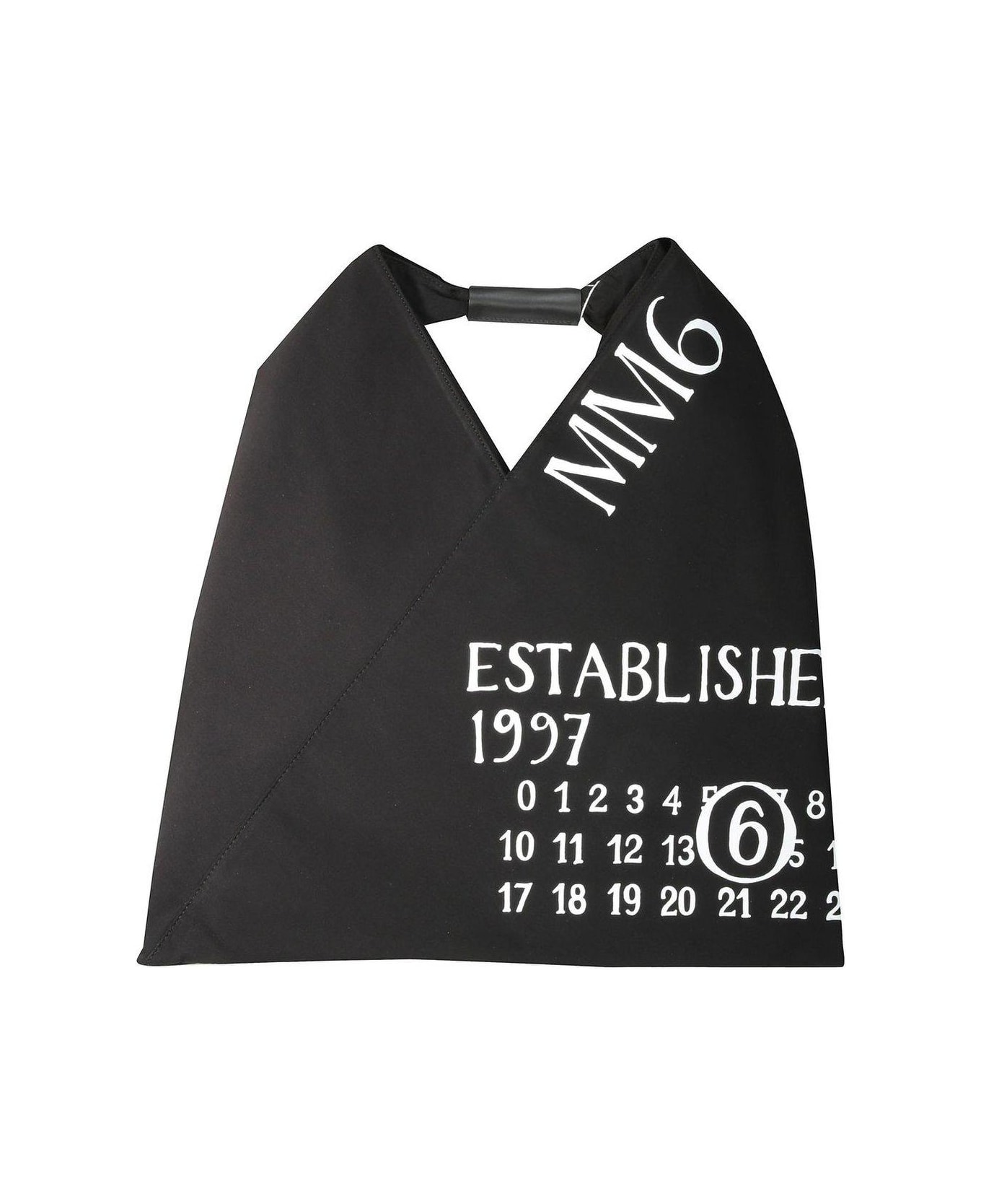 MM6 Maison Margiela Classic Japanese Handbag - Nero